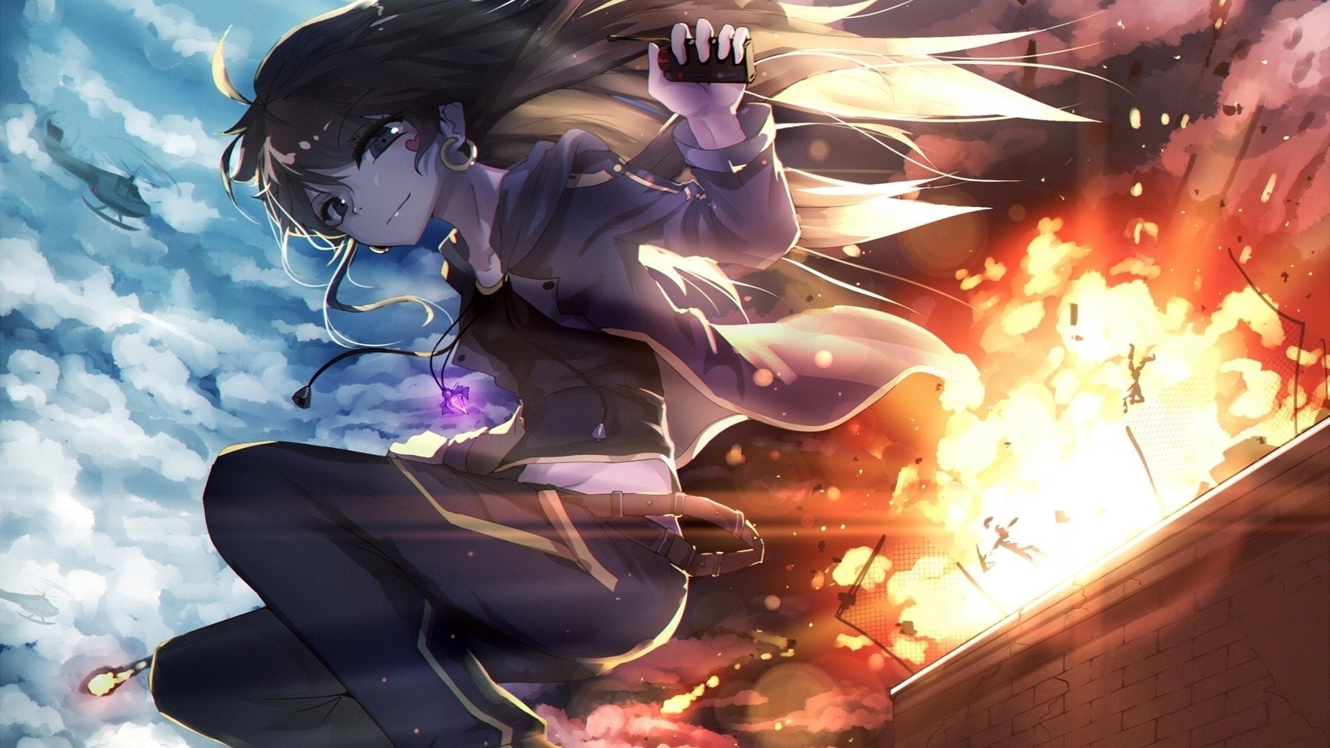Tian Ling Qian Ye, 1080P, Pixiv Fantasia T, Anime, HD Wallpaper
