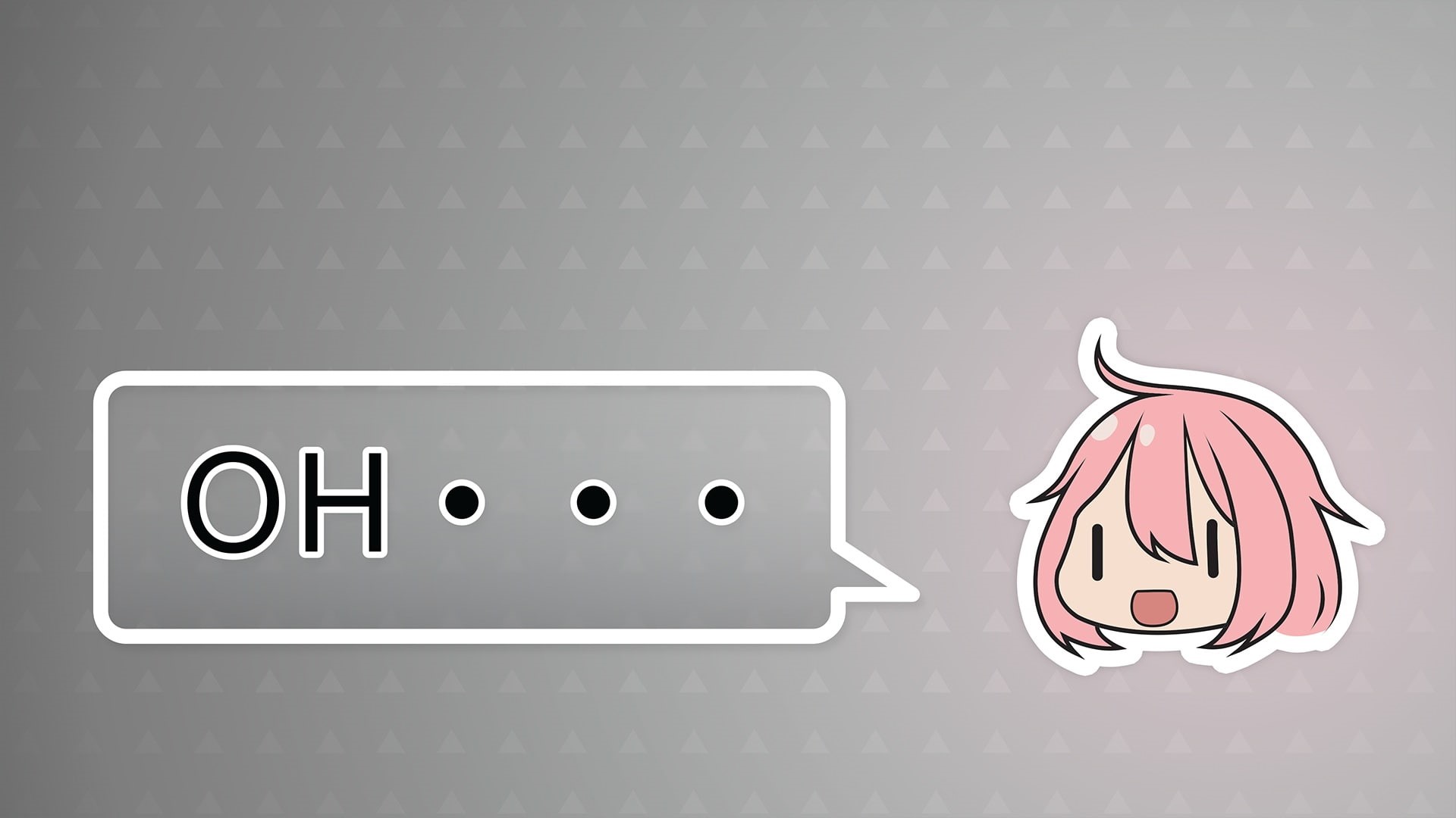 chibi, pink, hair, kagamihara, nadeshiko, vector, camp, 261526, 1080P, konachan, yuru, com, HD Wallpaper