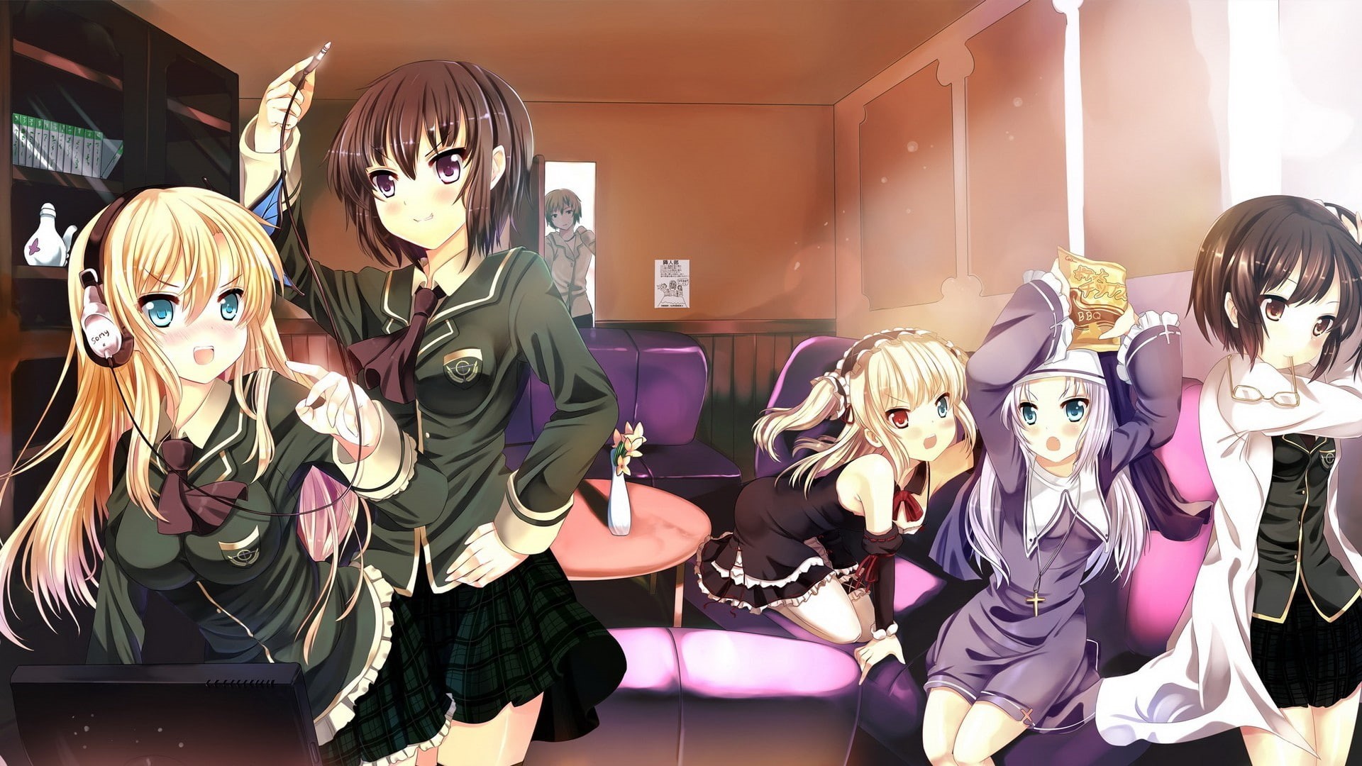 Boku wa Tomodachi ga Sukunai, Mikazuki Yozora, Takayama Maria, 1080P, Shiguma Rika, anime, Hasegawa Kodaka, Hasegawa Kobato, Kashiwazaki Sena, anime girls, HD Wallpaper