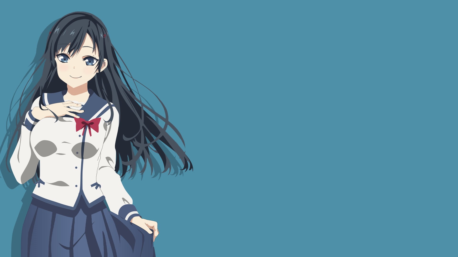 Ore wo Suki nano wa Omae dake ka yo, Anime, Sumireko Sanshokuin, 1080P, HD Wallpaper