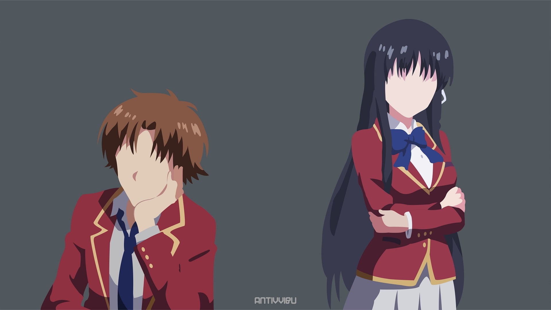 Anime, Kiyotaka Ayanokōji, Classroom of the Elite, 1080P, Suzune Horikita, HD Wallpaper