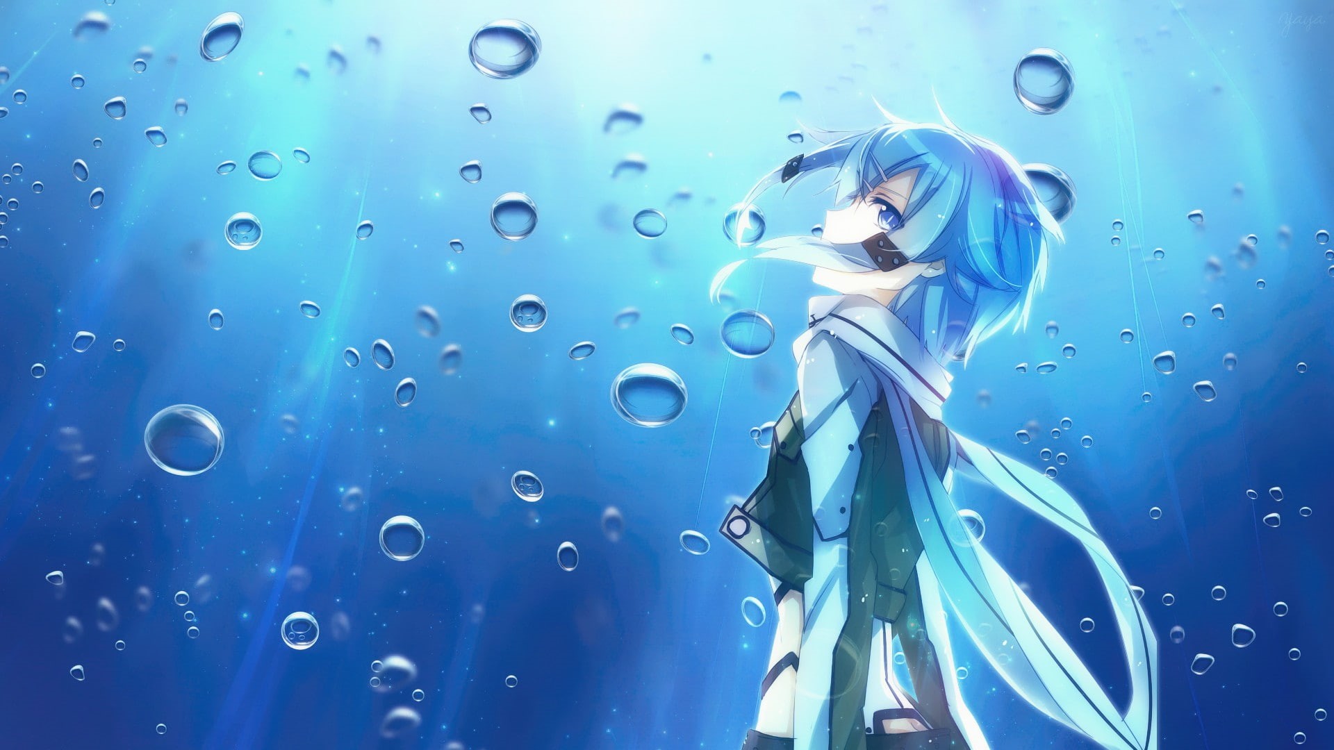 asada, px, Sword Art Online, sword, Asada Shino, girls, 1080P, shino, hd, note, death, art, x, online, 1920x1080 px, anime, Anime Girls, HD Wallpaper