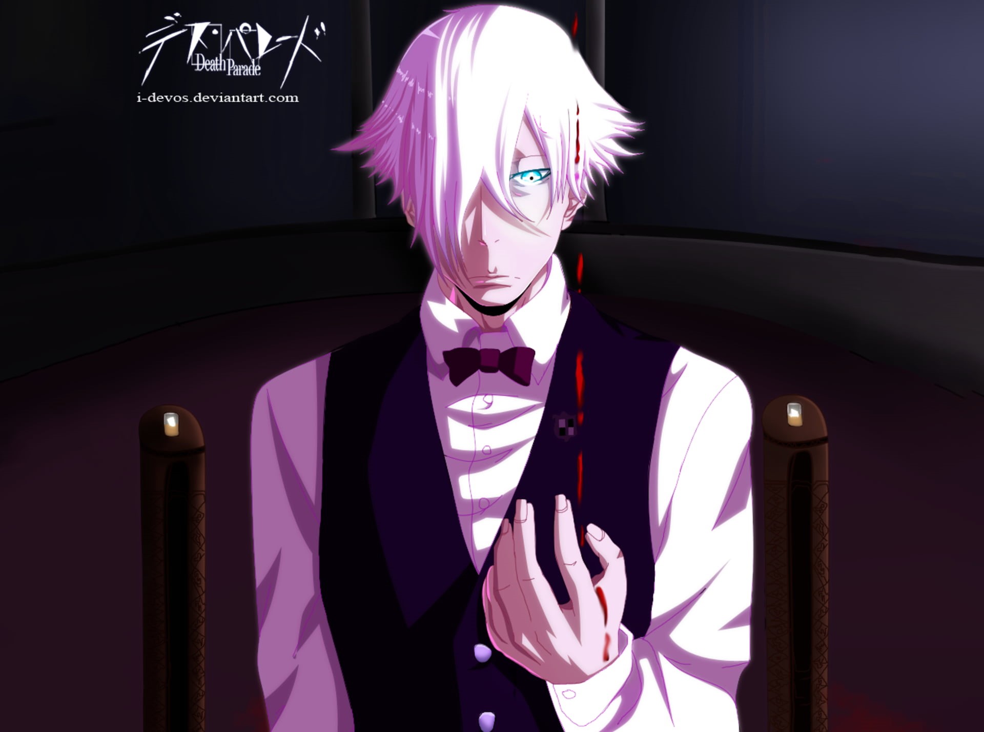 Decim (Death Parade), Anime, 1080P, Death Parade, HD Wallpaper