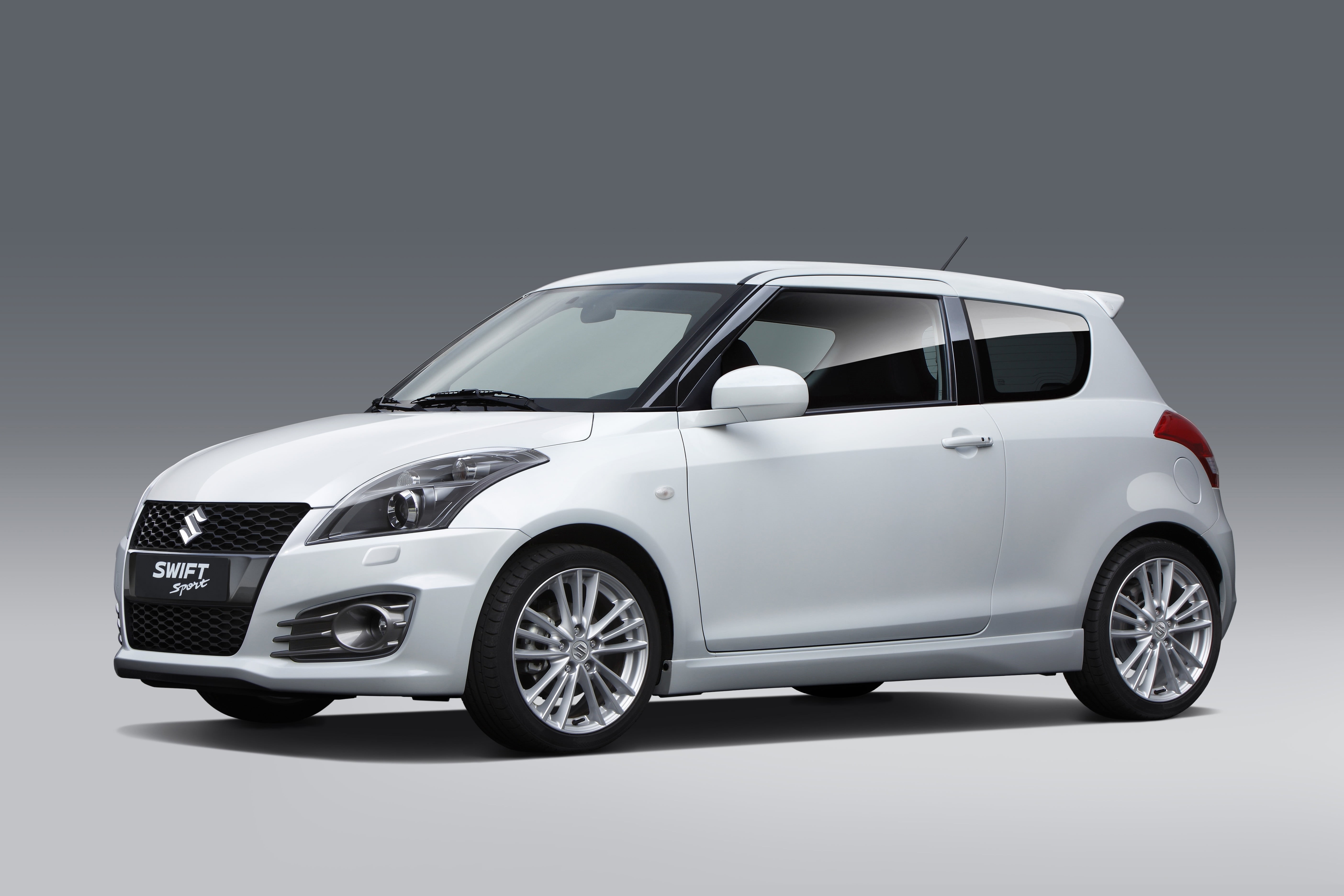 swift, Suzuki, travel, gray, car, land vehicle, retro styled, no people, transportation, studio shot, motor vehicle, chrome, wheel, sports car, white, mode of transportation, HD Wallpaper