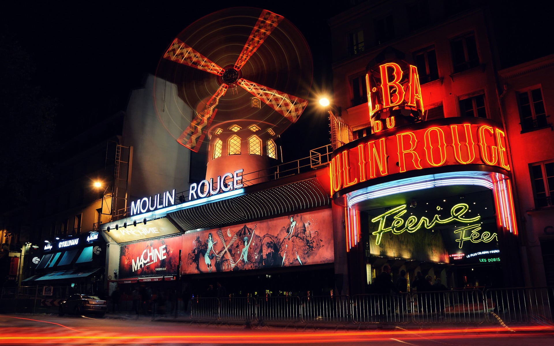 city, gambling, famous Place, travel Destinations, neon Color, French, Paris, nightclub, lighting Equipment, nightlife, 1080P, cabaret., built, entertainment, HD Wallpaper