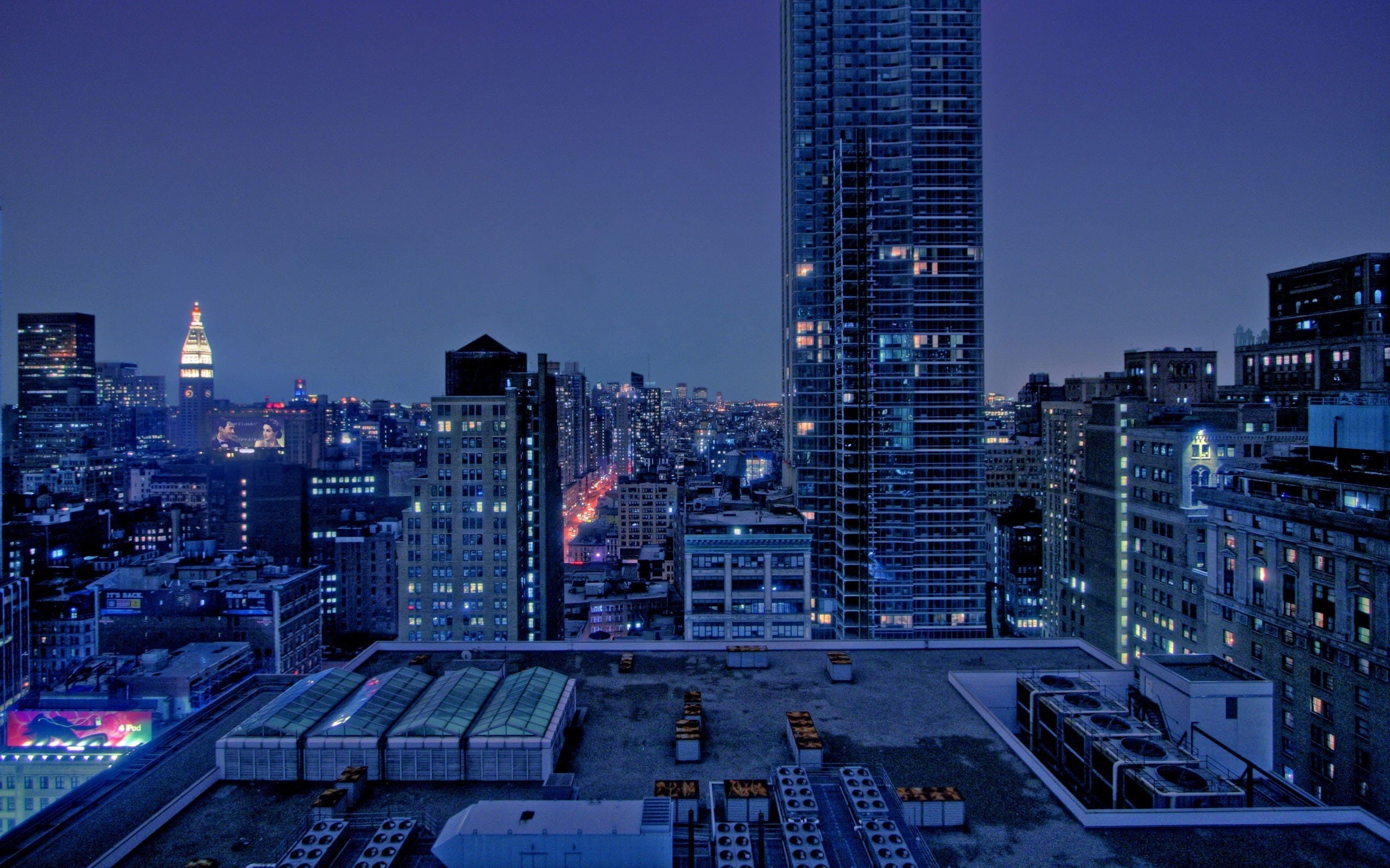 night, games, 2K, video, City, px, hd, building, New York City, york, 2560x1600 px, new, tekken, x, urban, photography, Cityscape, Lights, art, HD Wallpaper