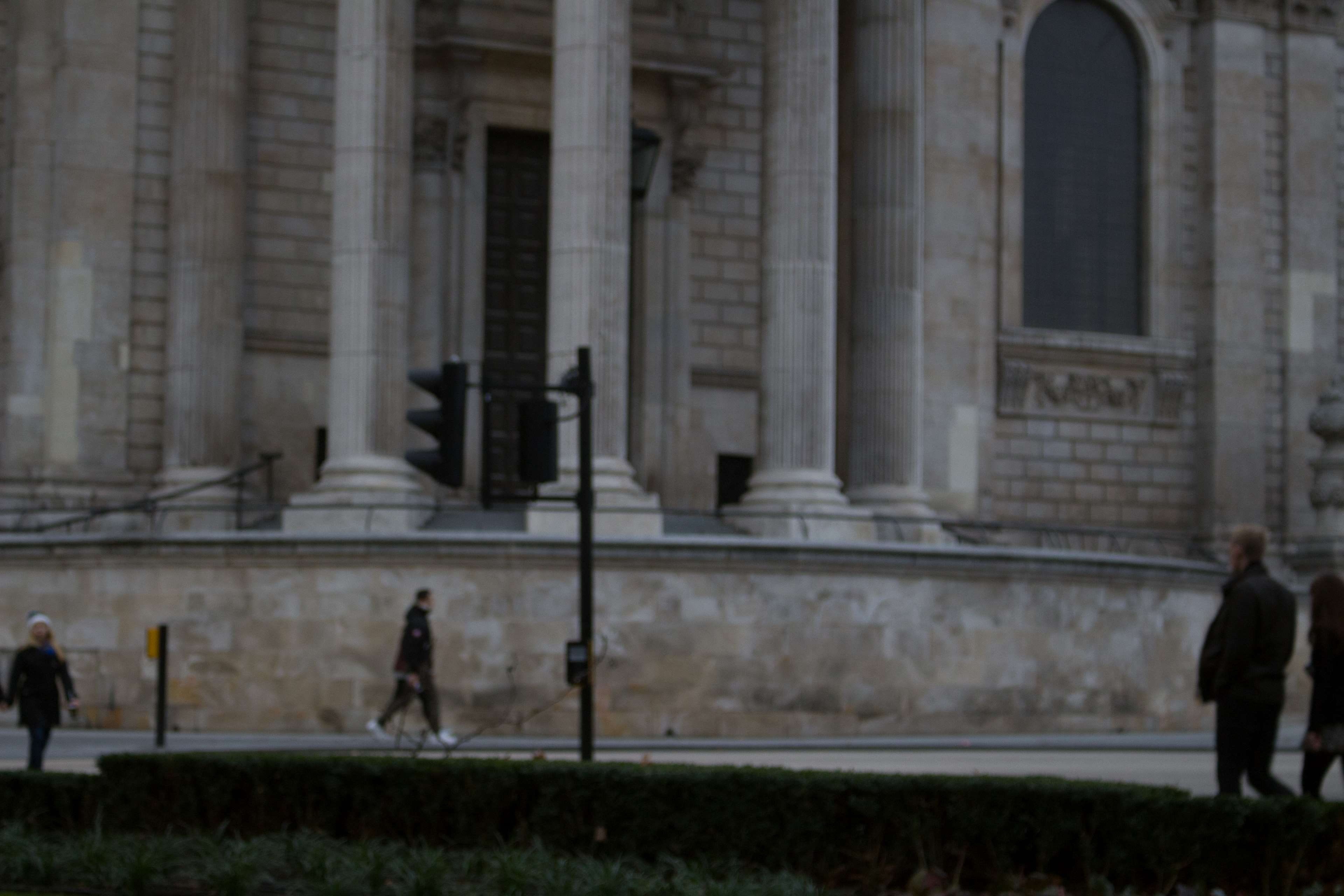 outdoors, blurred, people, aggression, crime, 4K, men, government, out of focus, street, st pauls, standing, group of people, building exterior, evening, HD Wallpaper