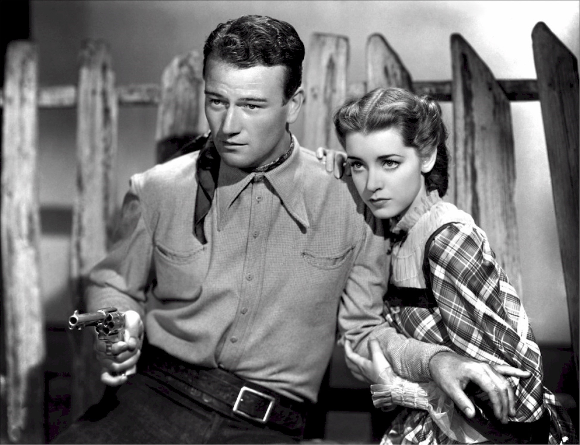 marsha hunt, singer, two people, movie, john wayne, people, lifestyles, young Adult, teenage boys, american, s, actress, child, blacklisted, black And White, HD Wallpaper