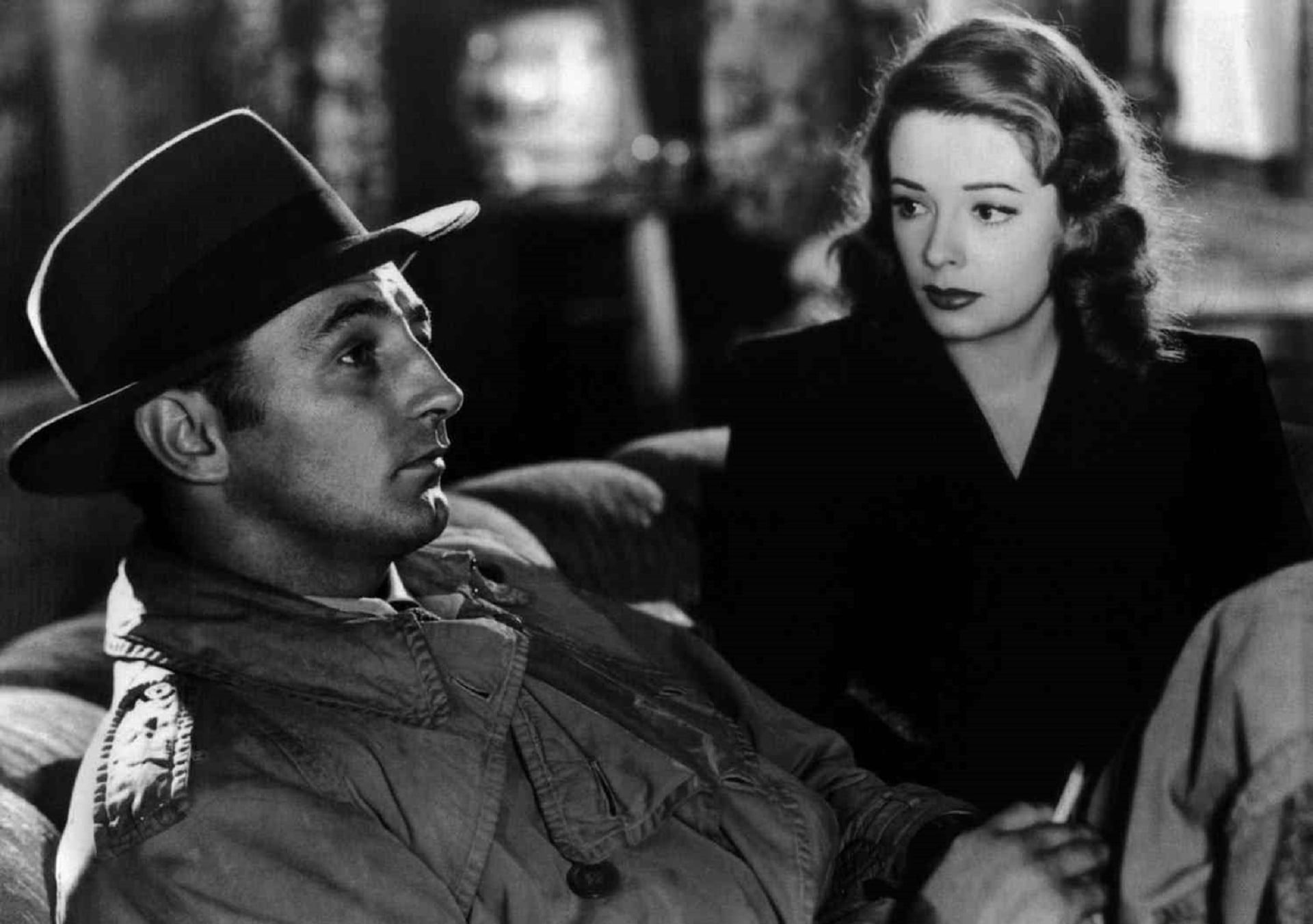movies, heterosexual couple, lifestyles, sitting, movie, women, television, black And White, young women, males, young men, togetherness, author, awards, HD Wallpaper