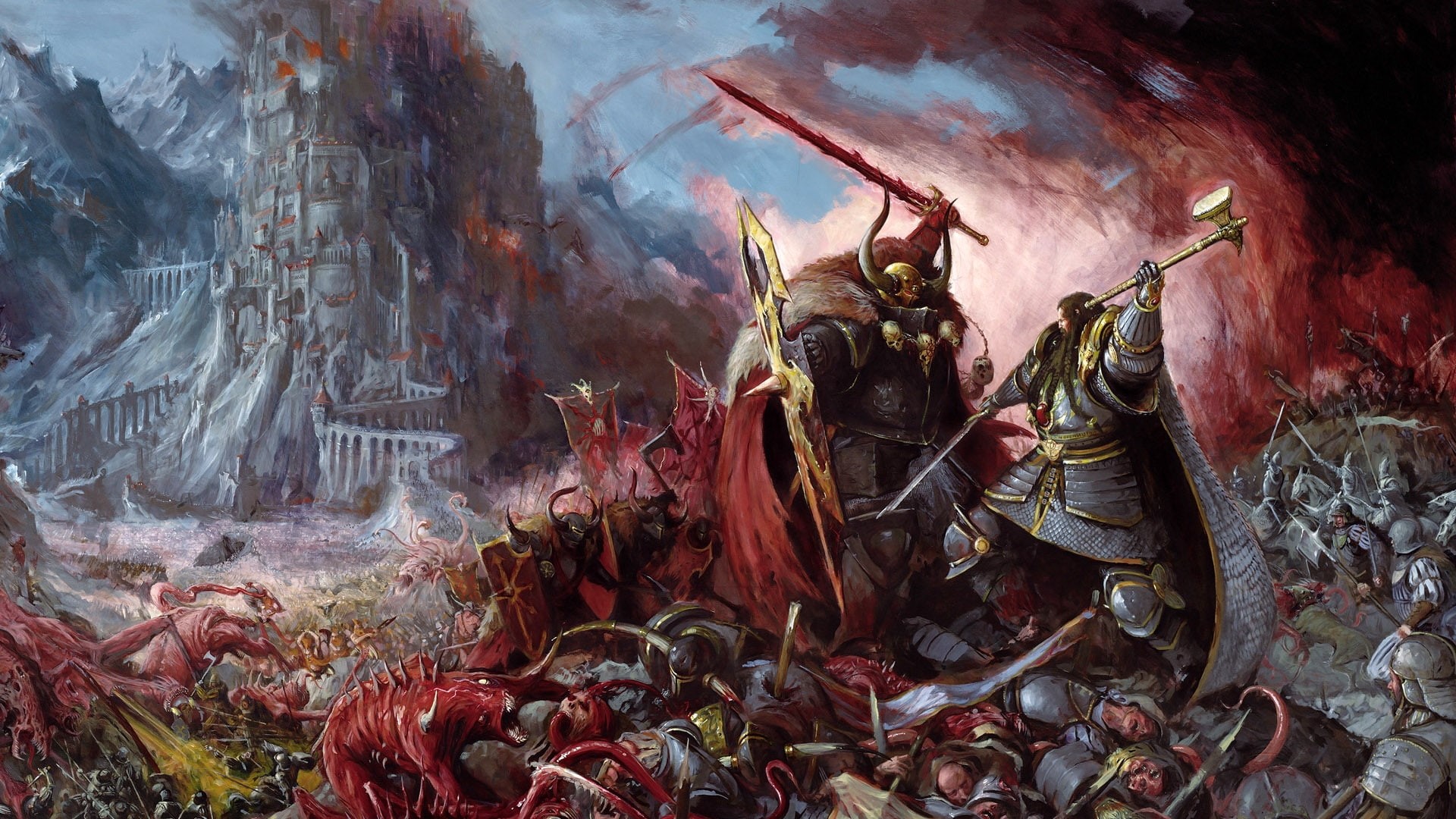 video games, 40k, k, warhammer, 1080P, space, marines, hd, HD Wallpaper