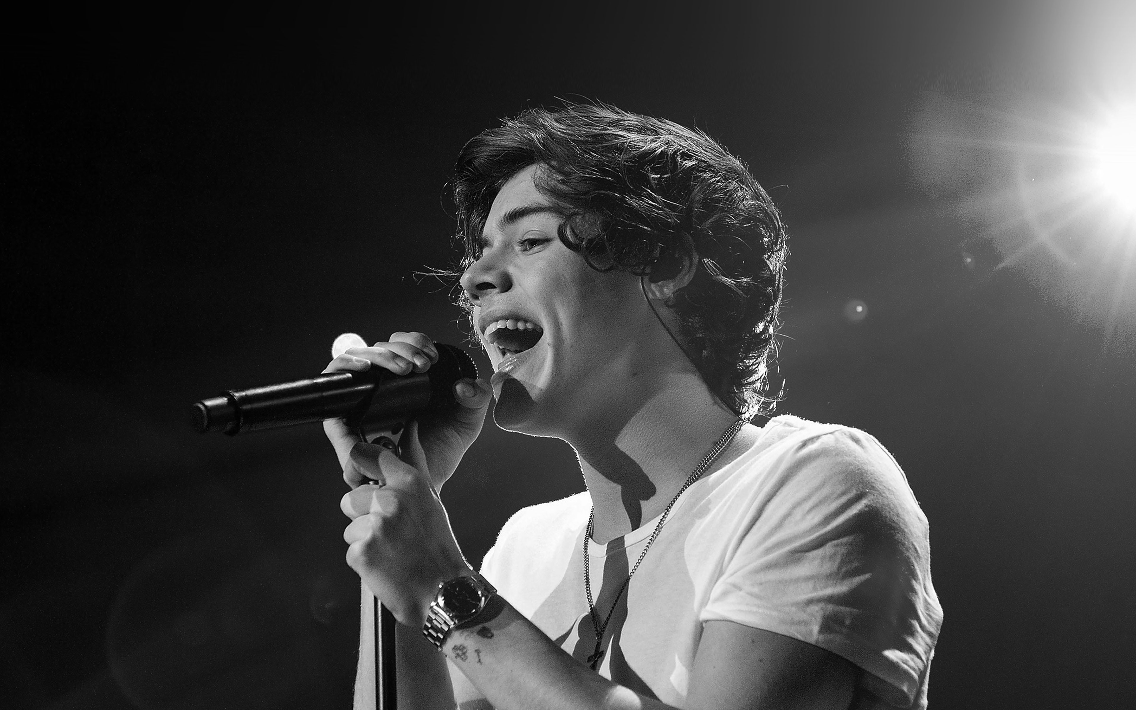 styles, music, singing, band, harry, 4K, HD Wallpaper