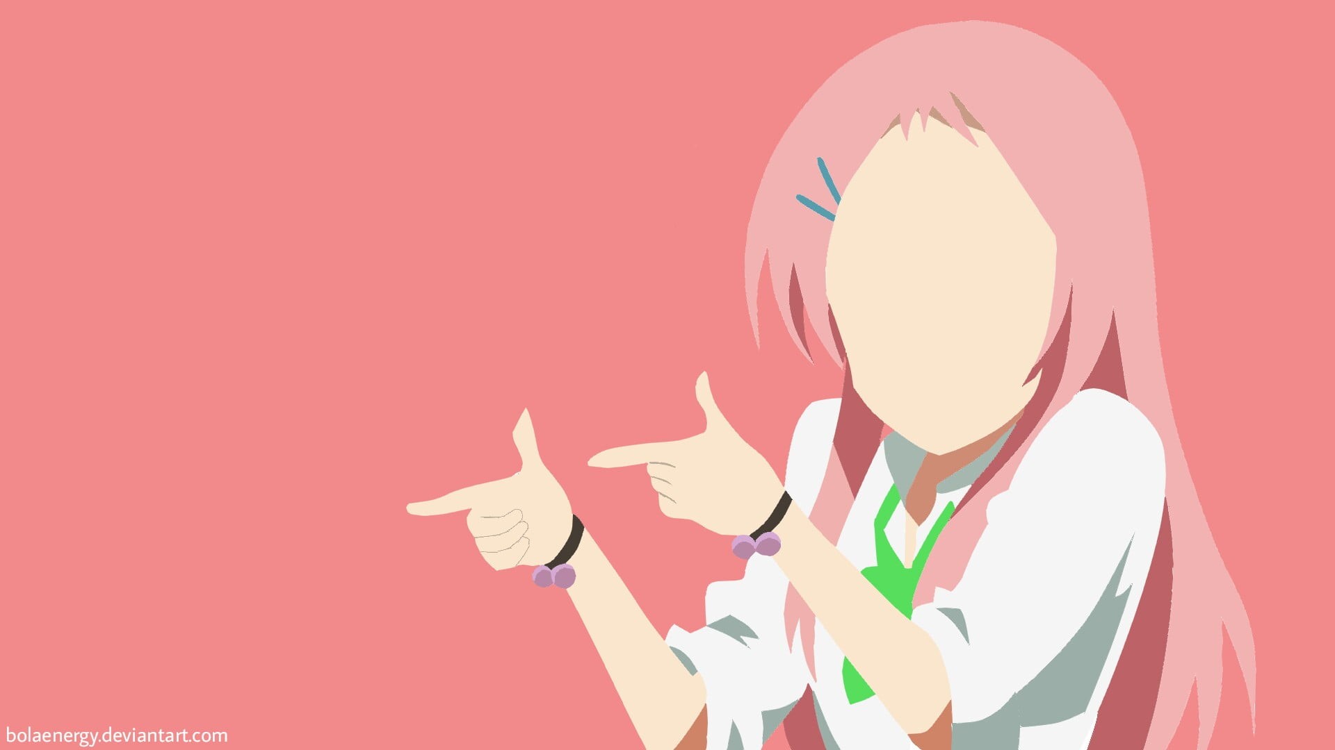 people, communication, nature, creativity, indoors, representation, digital composite, pink background, bird, silhouette, anime girls, close-up, pink color, HD Wallpaper