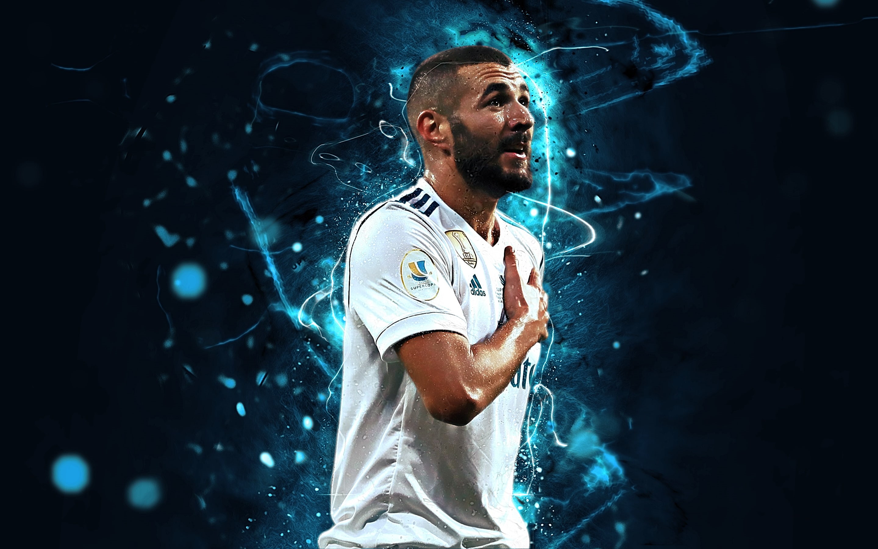 2K, Karim Benzema, Soccer, French, Real Madrid C.F., HD Wallpaper