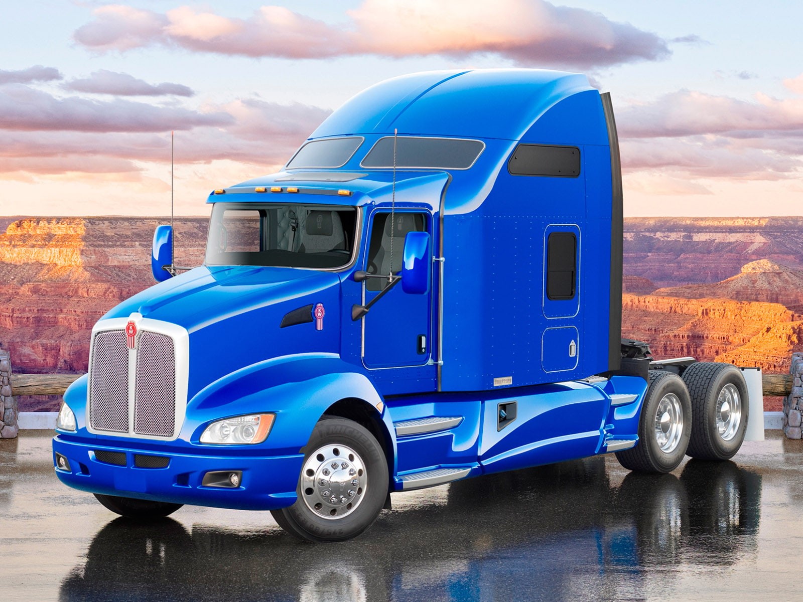 kenworth, tractor, semi, 720P, t660, 2008, HD Wallpaper