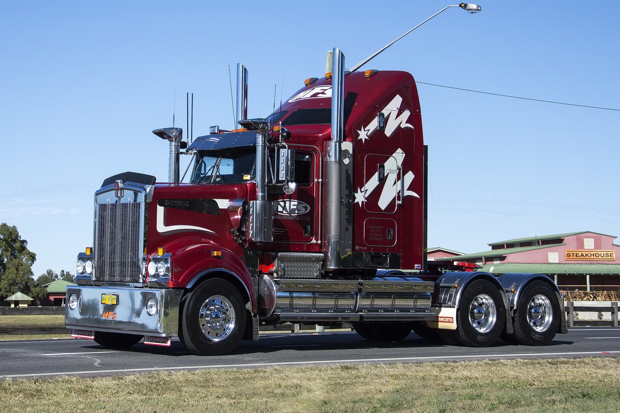 1080P, Trac, HFS, Kenworth, T909, HD Wallpaper