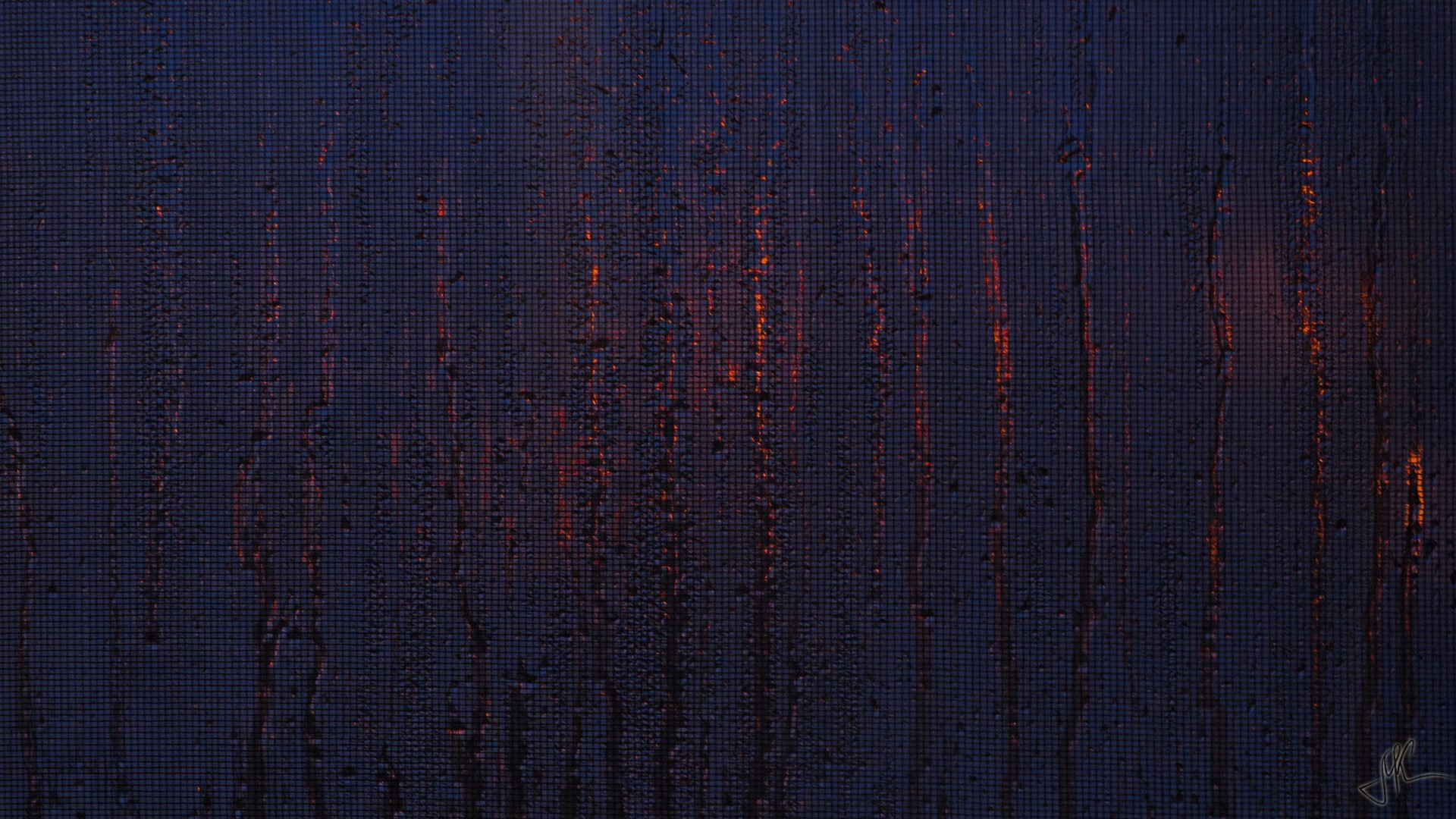 rain, brown, pattern, backgrounds, rough, dark, blue, full frame, no people, 1080P, nature, close-up, textile, rainbows, textured, copy space, HD Wallpaper