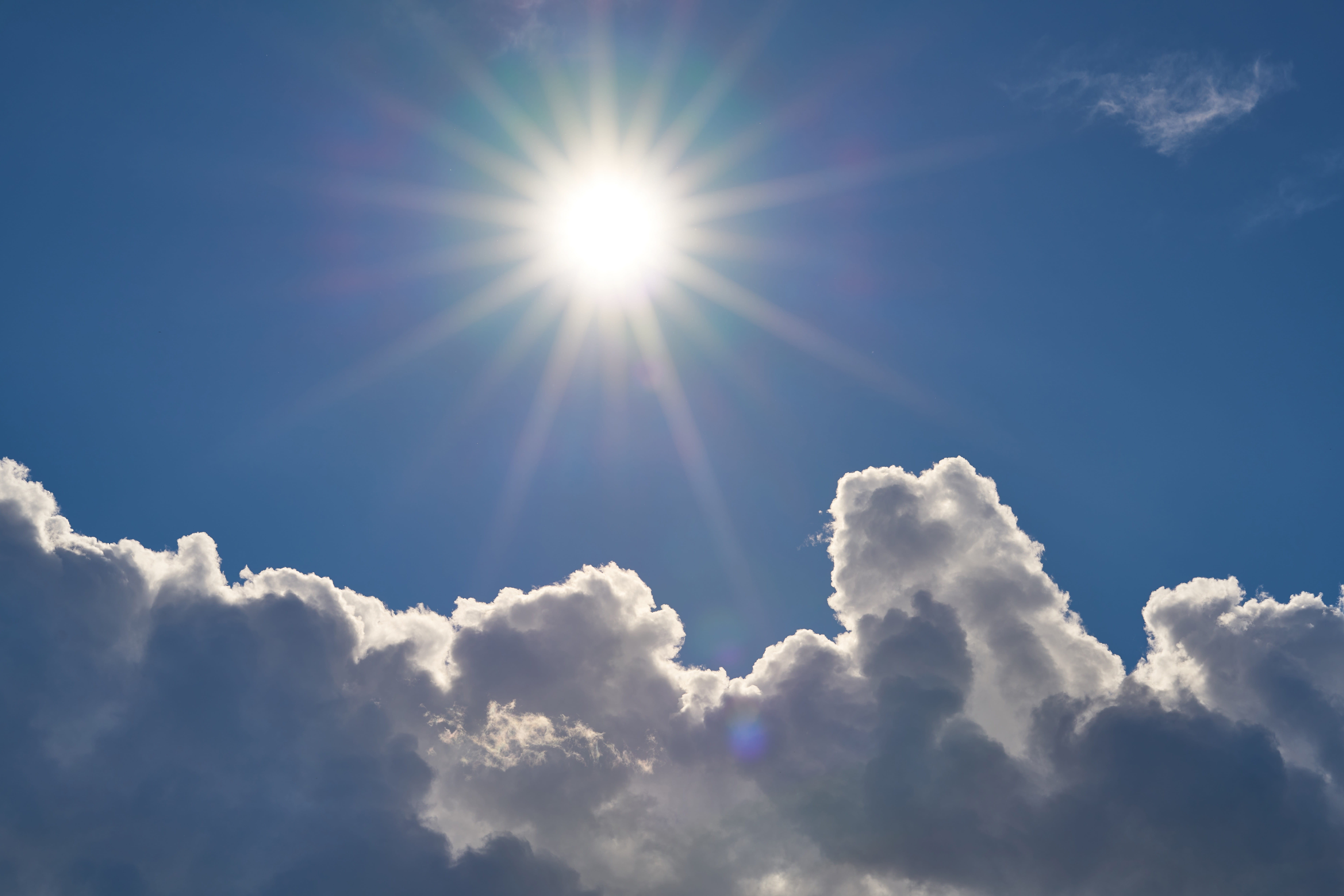 natural, day, cloud - sky, bright, sunny, low angle view, meteorology, cloud, climate, sky, scenics - nature, blue, backgrounds, tranquility, background, HD Wallpaper