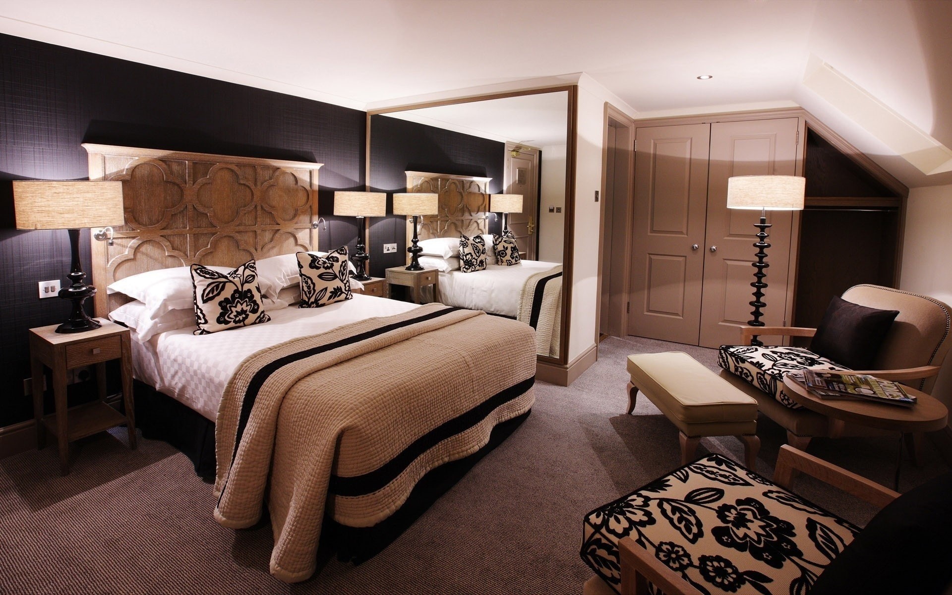 room, hotel, 1080P, HD Wallpaper