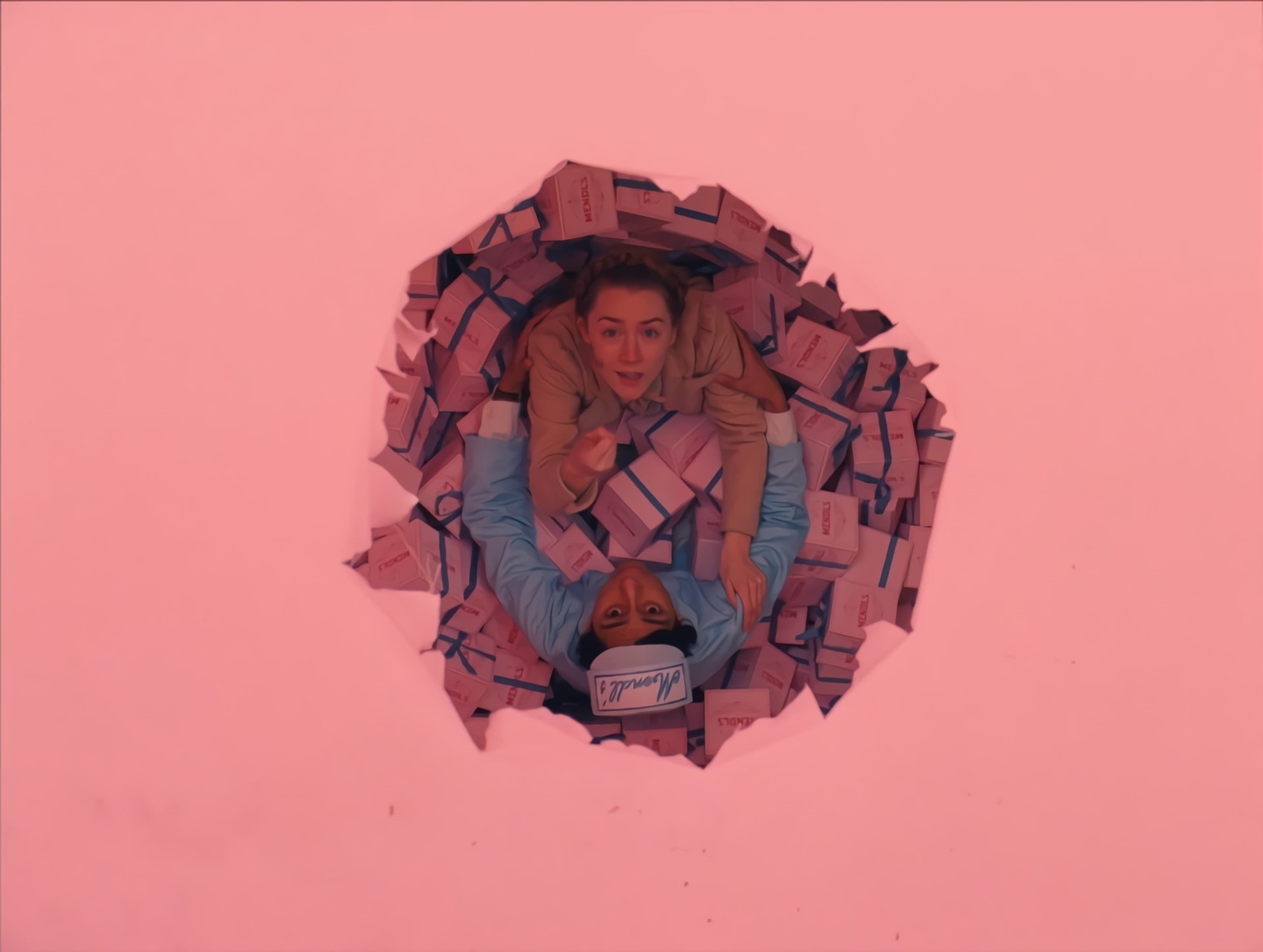 1080P, Movie, Pink, Saoirse Ronan, The Grand Budapest Hotel, Tony Revolori, HD Wallpaper