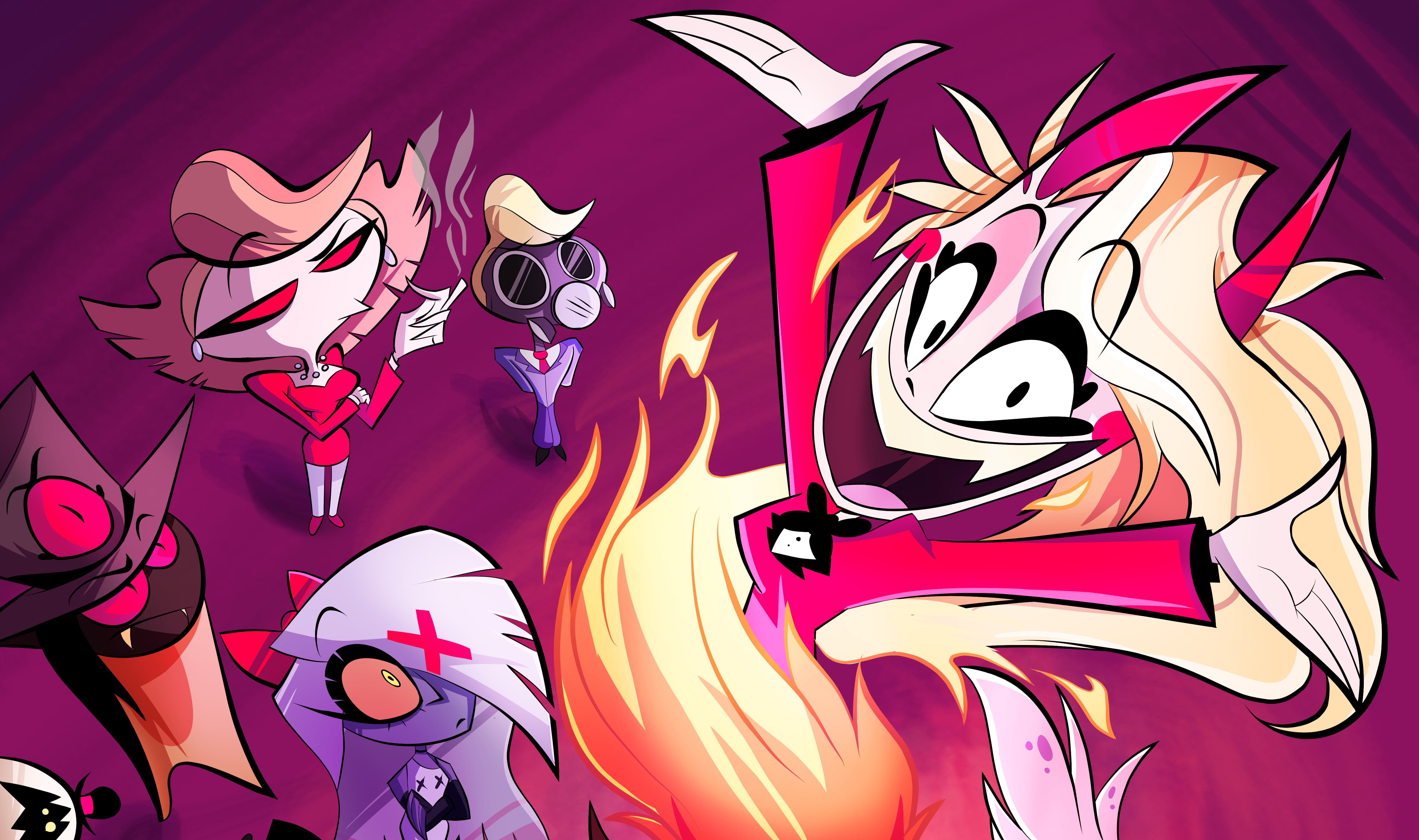 5K, TV Show, Hazbin Hotel, HD Wallpaper