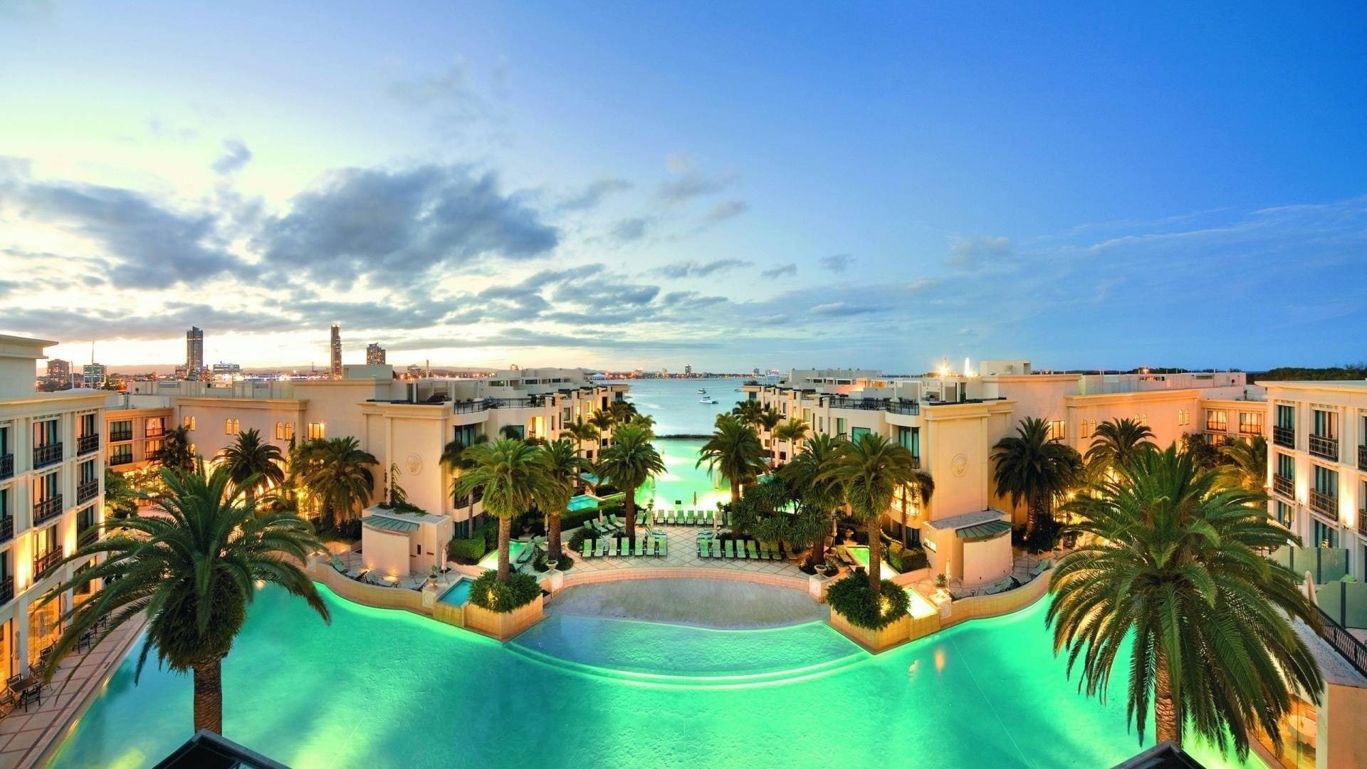 hotel, 1080P, luxury, travel and world, HD Wallpaper