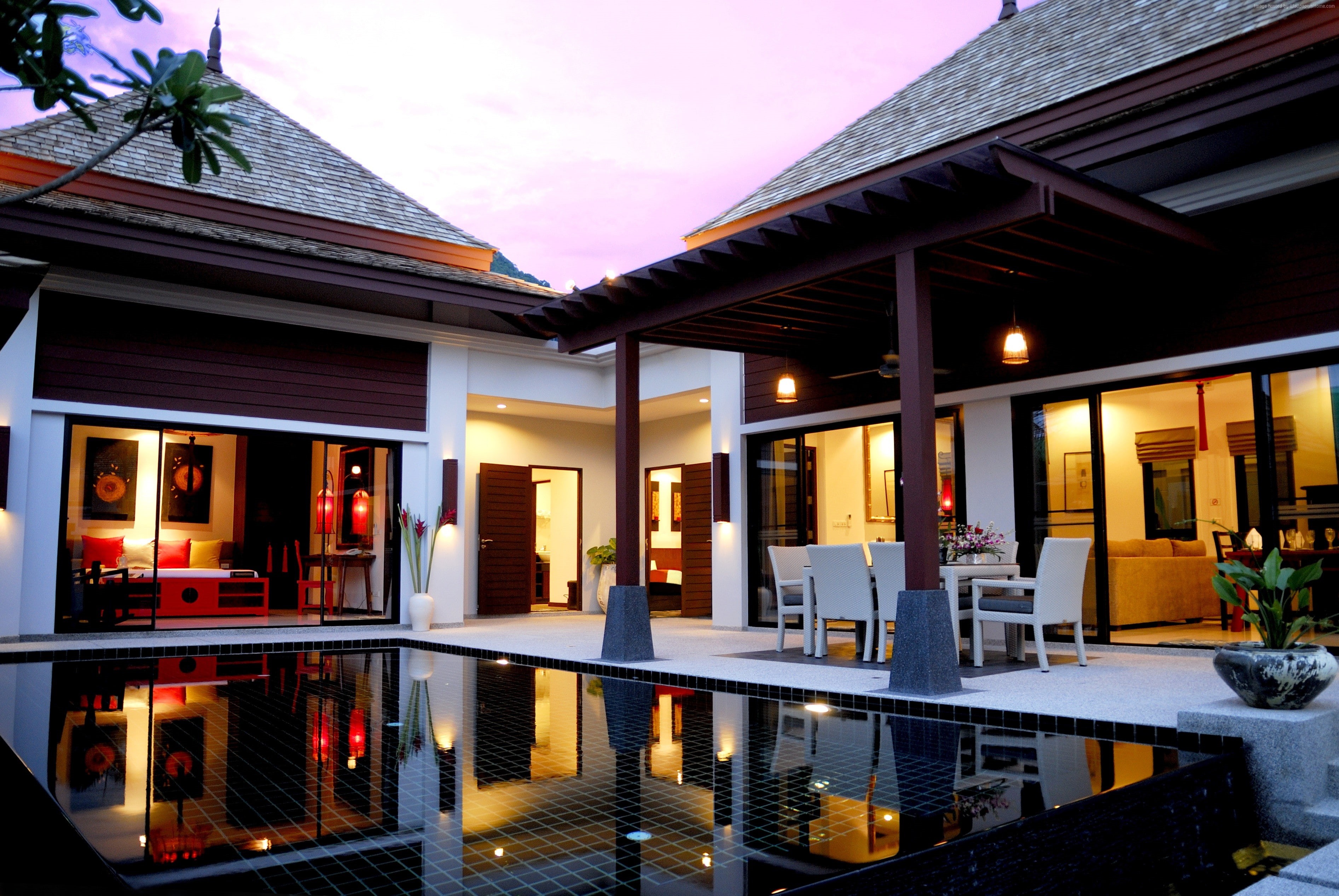 travel, booking, 2K, vacation, The Bell Pool Villa Resort, tourism, Best hotels, resort, pool, Thailand, HD Wallpaper