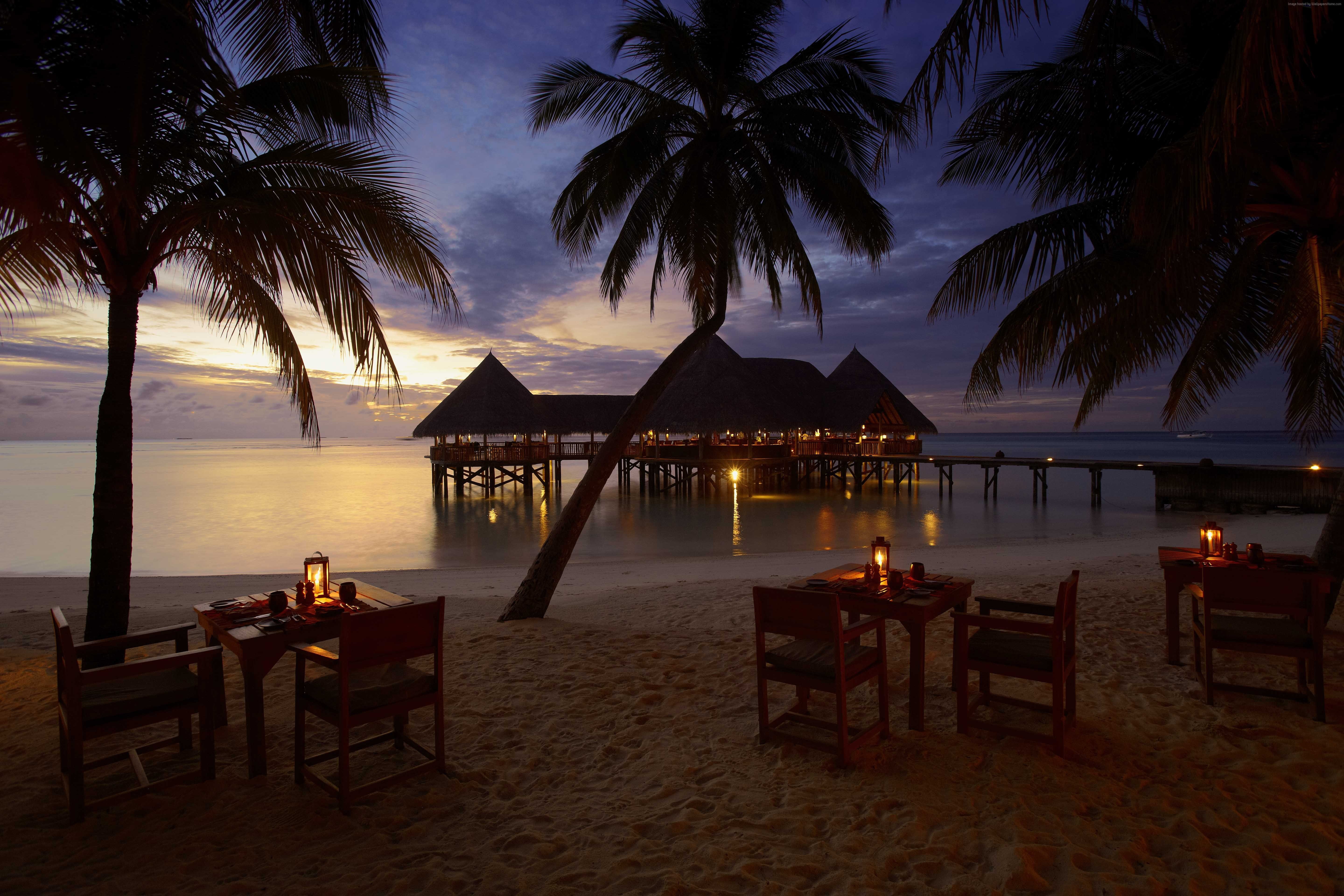 5K, Best Hotels of 2017, travel, North Male Atoll, Gili Lankanfushi, Lankanfushi Island, beach, Maldives, vacation, resort, tourism, Best beaches of 2017, HD Wallpaper