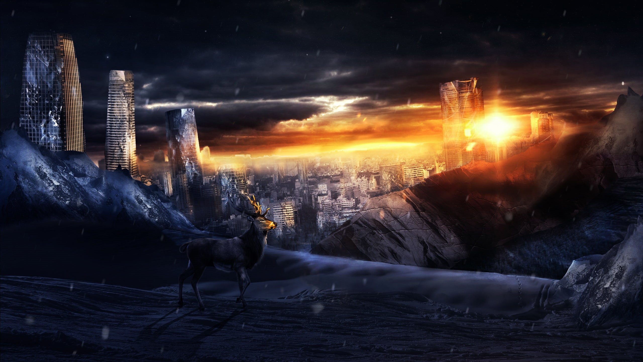 Sci Fi, Post Apocalyptic, 2K, HD Wallpaper