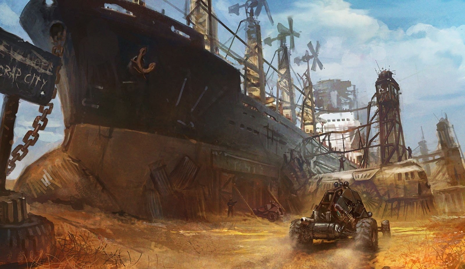 720P, Post Apocalyptic, Sci Fi, HD Wallpaper