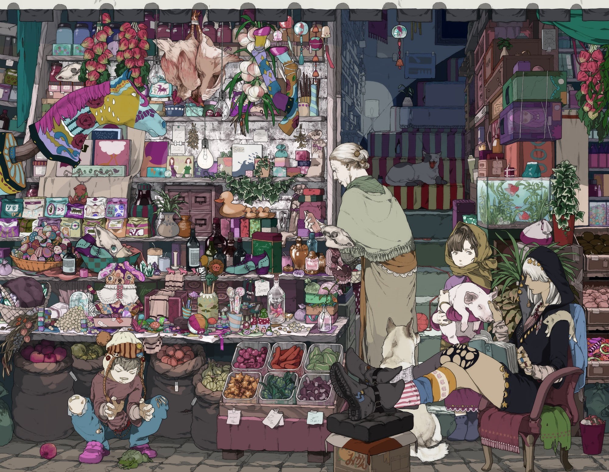no people, collection, sale, day, abundance, variation, choice, multi colored, arrangement, large group of objects, multicolored, market stall, HD Wallpaper