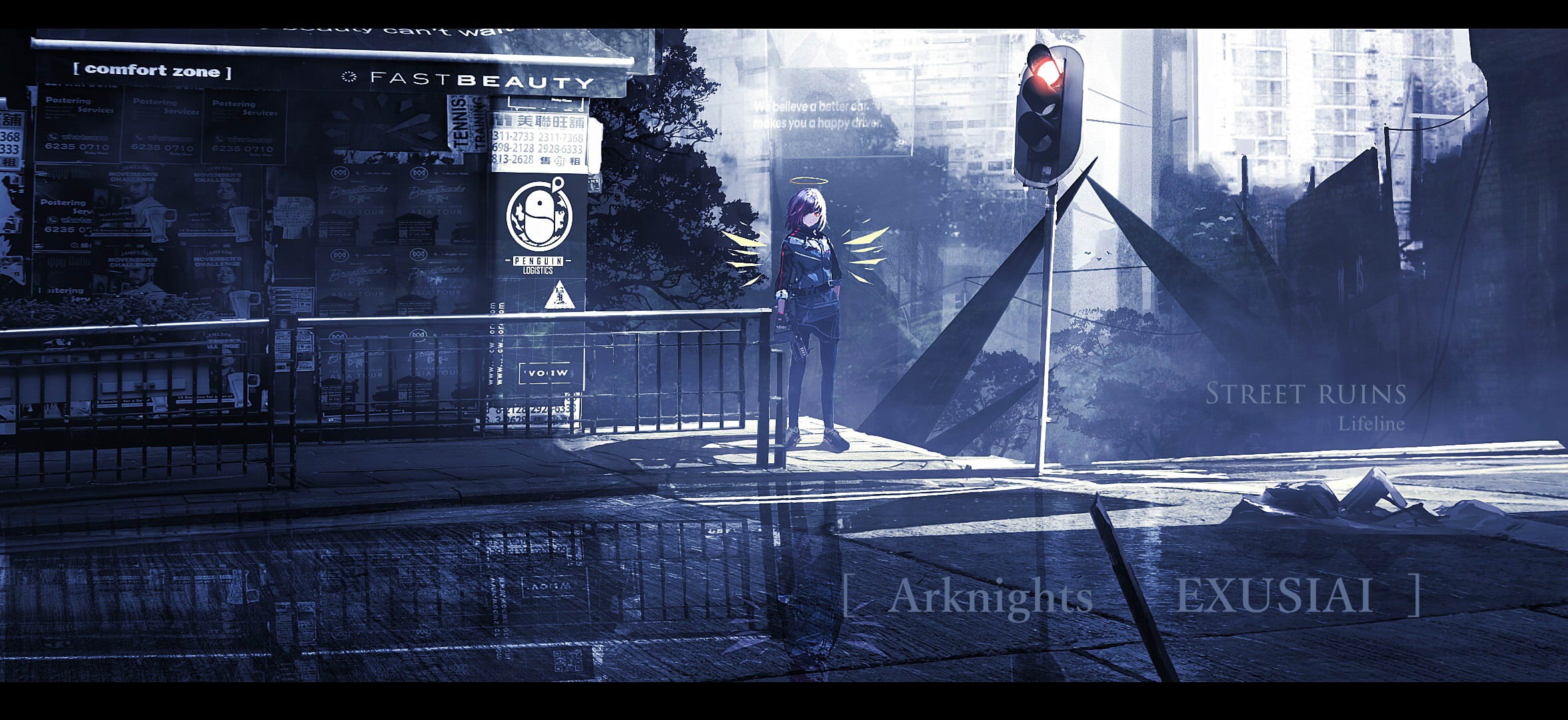 Arknights, anime girls, Lifeline, 1080P, anime, HD Wallpaper