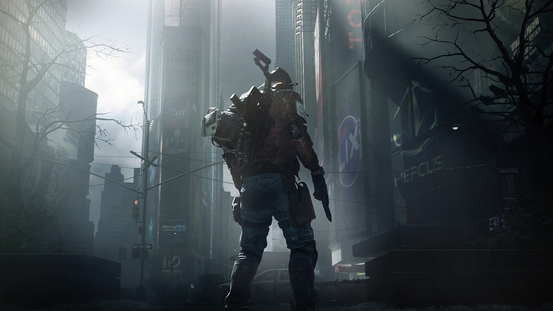 1080P, soldier  apocalyptic  Tom Clancys The Division  video games  Kriss Vector, HD Wallpaper