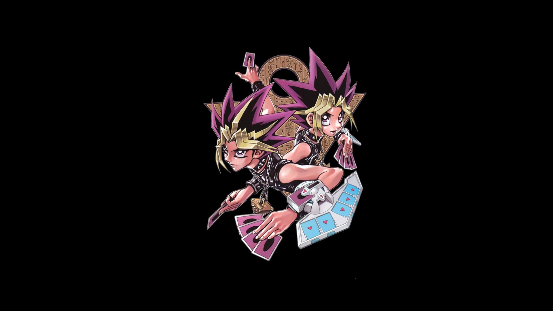 Yu-Gi-Oh, 1080P, black background, HD Wallpaper