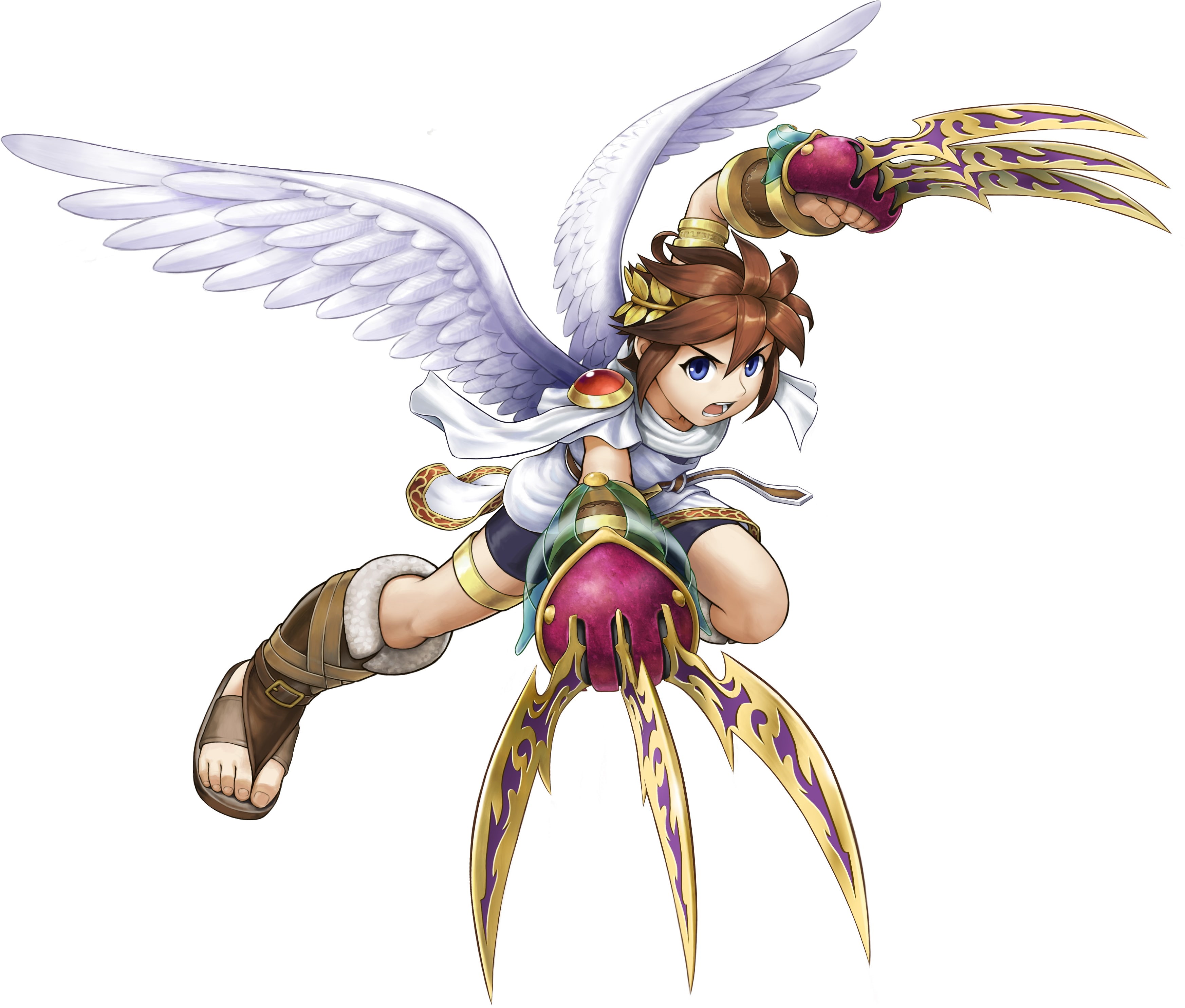 Kid Icarus, 2K, Claws, HD Wallpaper