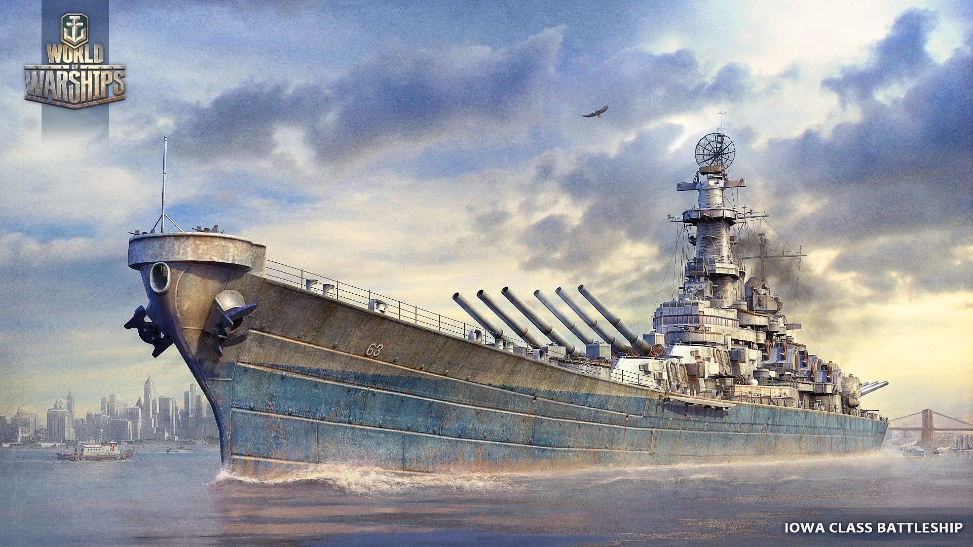 World of Warships, 1080P, HD Wallpaper