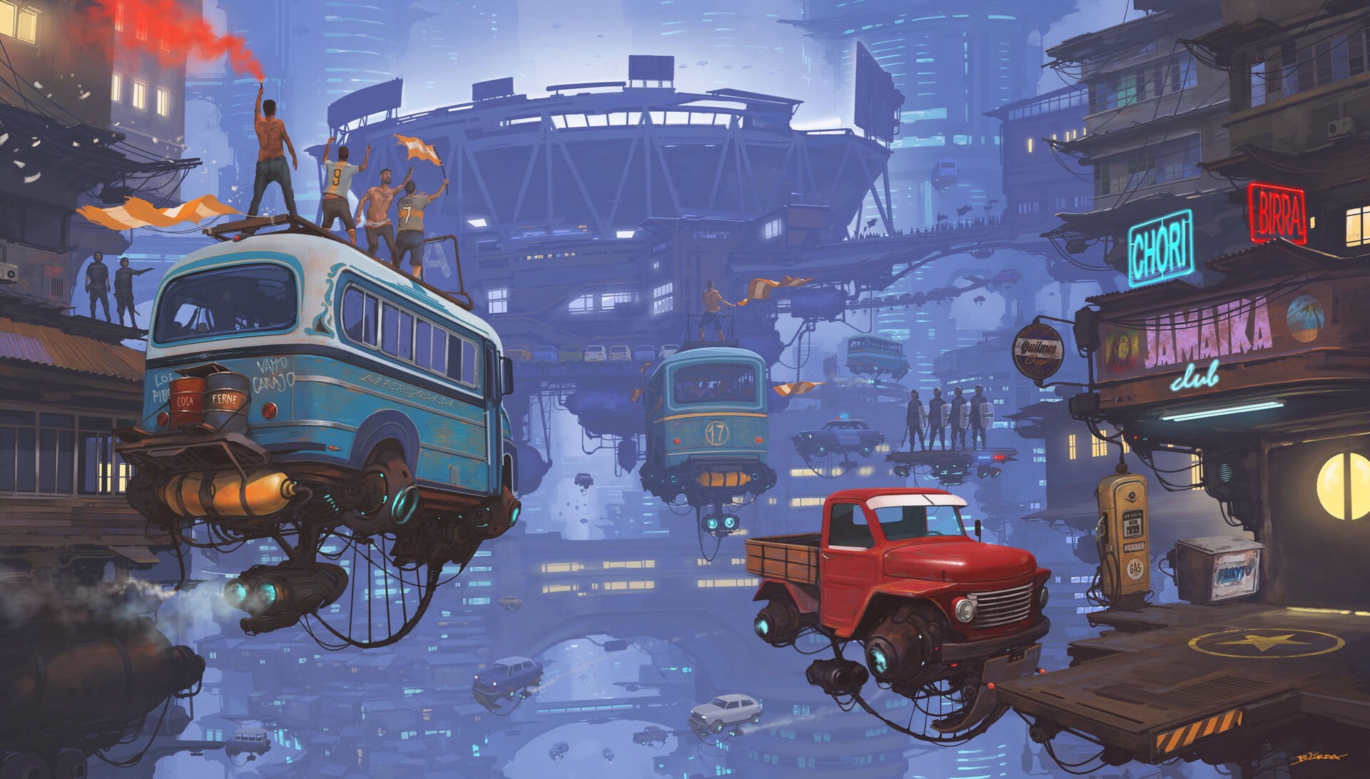 Atompunk, Steampunk, Futuristic, Vehicle, 1080P, Sci Fi, HD Wallpaper