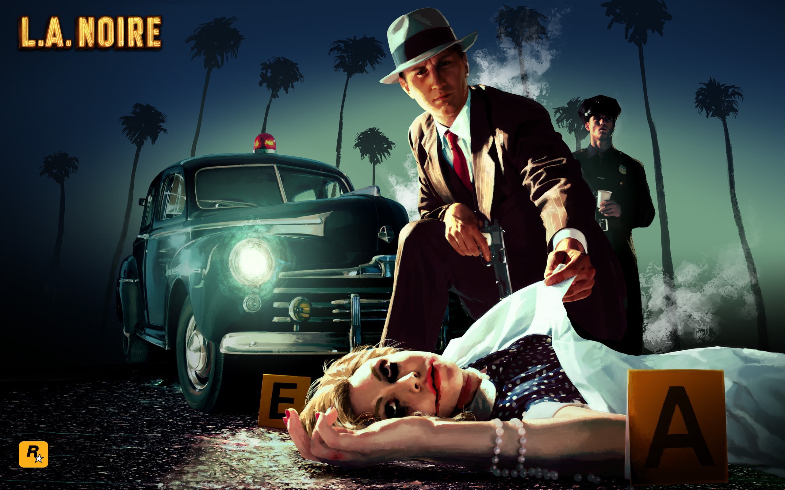 men, young adult, sadness, land vehicle, motor vehicle, L. A. Noire, mode of transportation, aggression, the scene, car, social issues, young women, HD Wallpaper