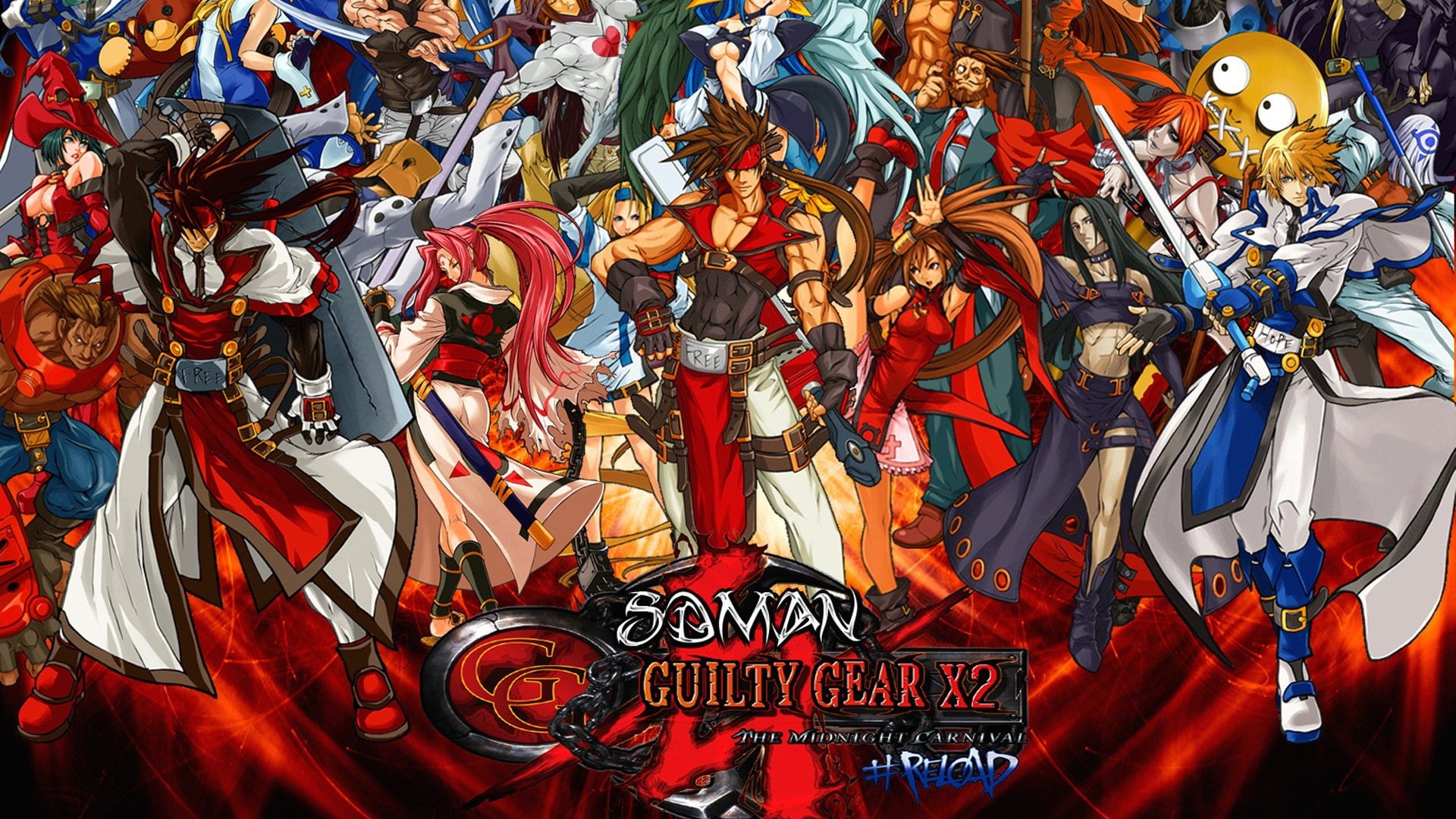 1080P, Guilty Gear X2 #Reload, Video Game, HD Wallpaper