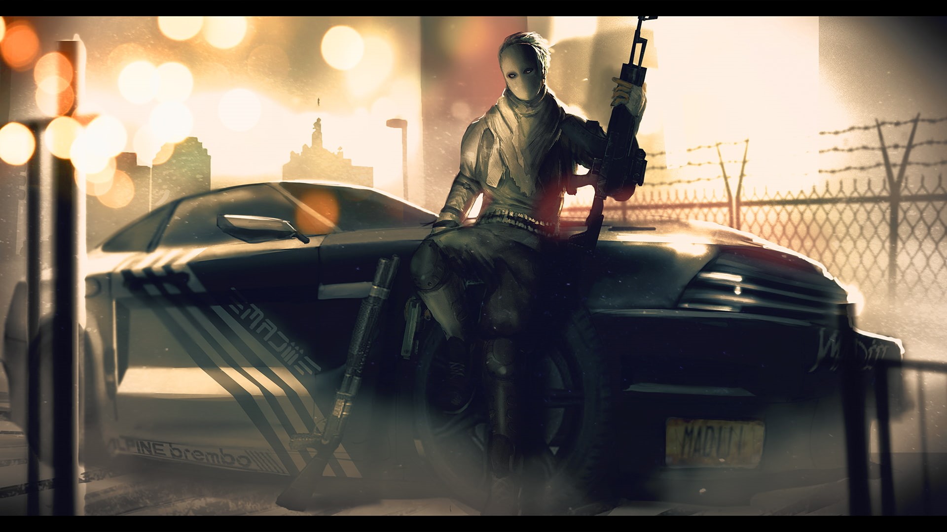 1080P, Jericho, Leaning, Madiii, APB Reloaded, All Points Bulletin, HD Wallpaper