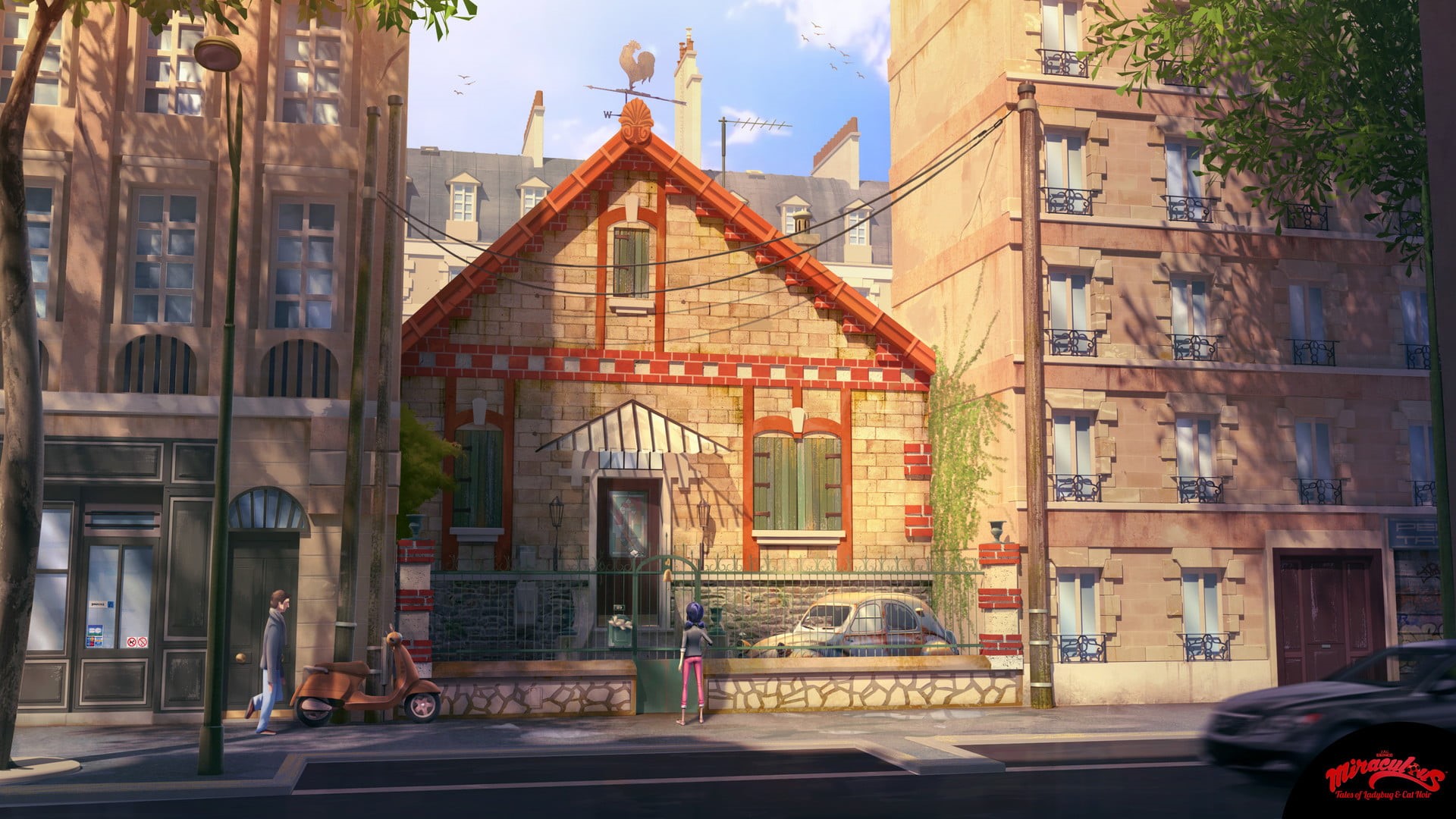 TV Show, 1080P, House, Miraculous Ladybug, HD Wallpaper