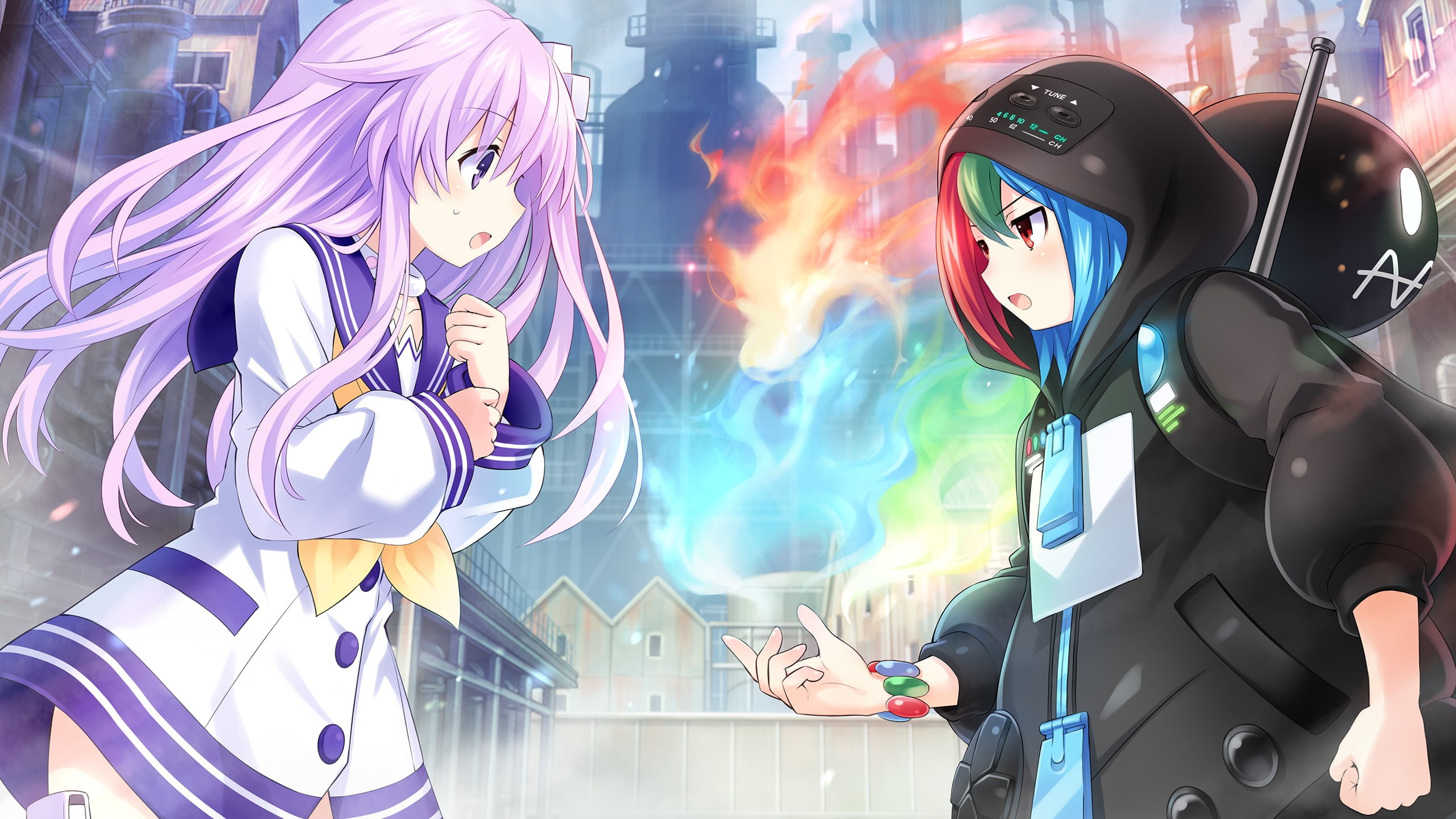 Nepgear (Hyperdimension Neptunia), anime, 2K, anime girls, Superdimension Neptune, Tsunako, Hyperdimension Neptunia, HD Wallpaper