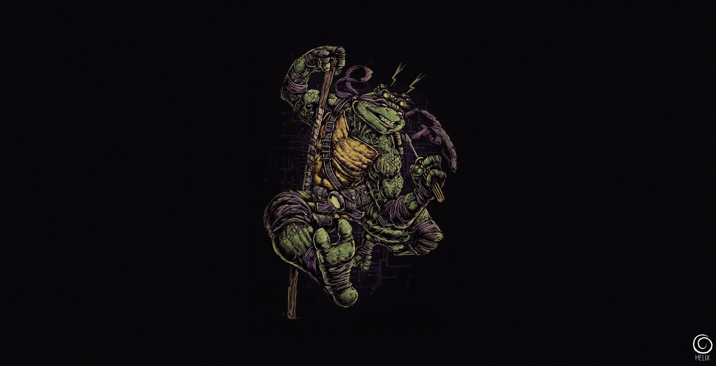 1080P, Donatello (TMNT), Teenage Mutant Ninja Turtles, HD Wallpaper