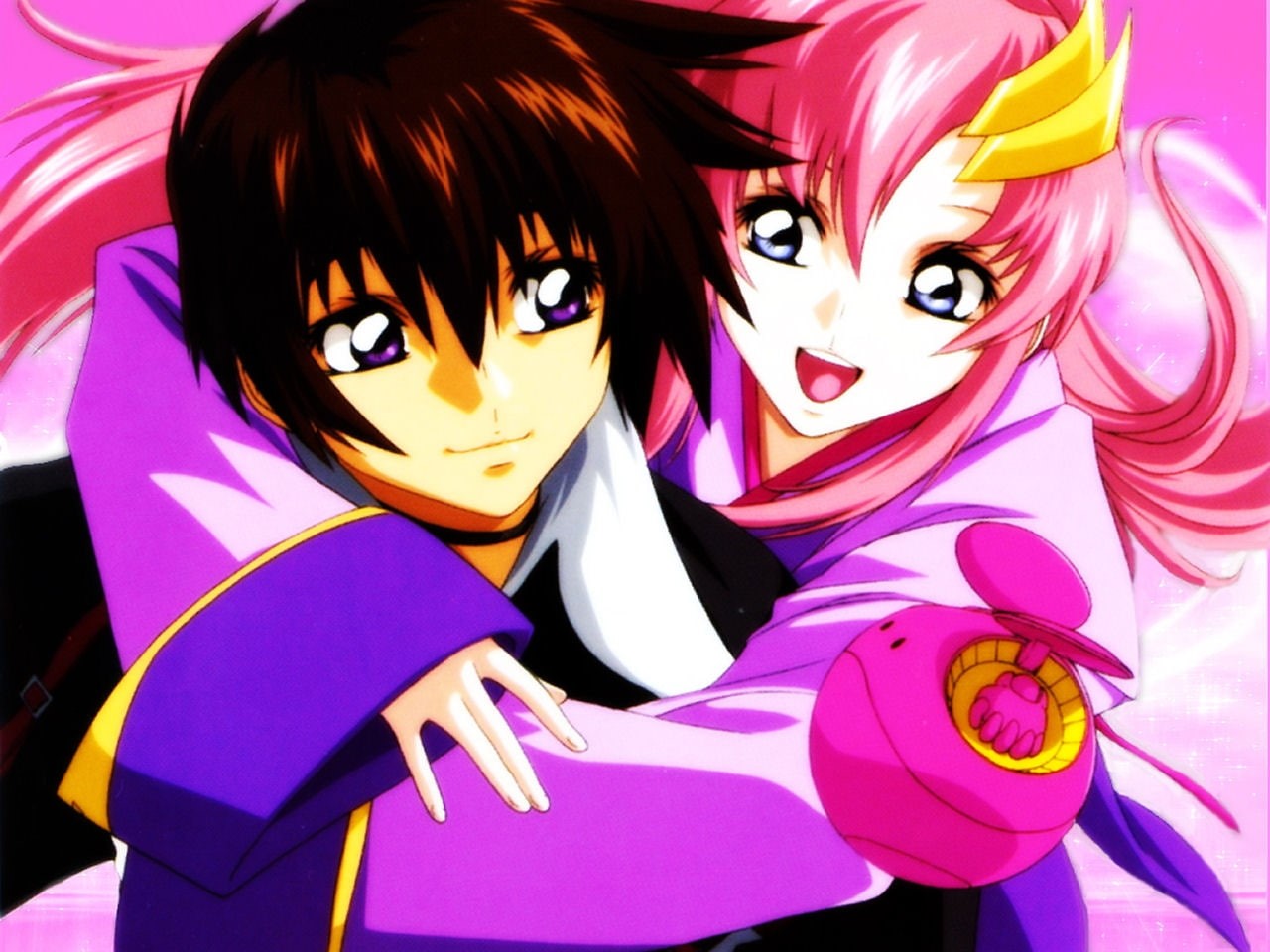 yamato, 720P, anime, Lacus Clyne, hd, clyne, lacus, seed, gundam, gundam seed, art, kira, x, HD Wallpaper