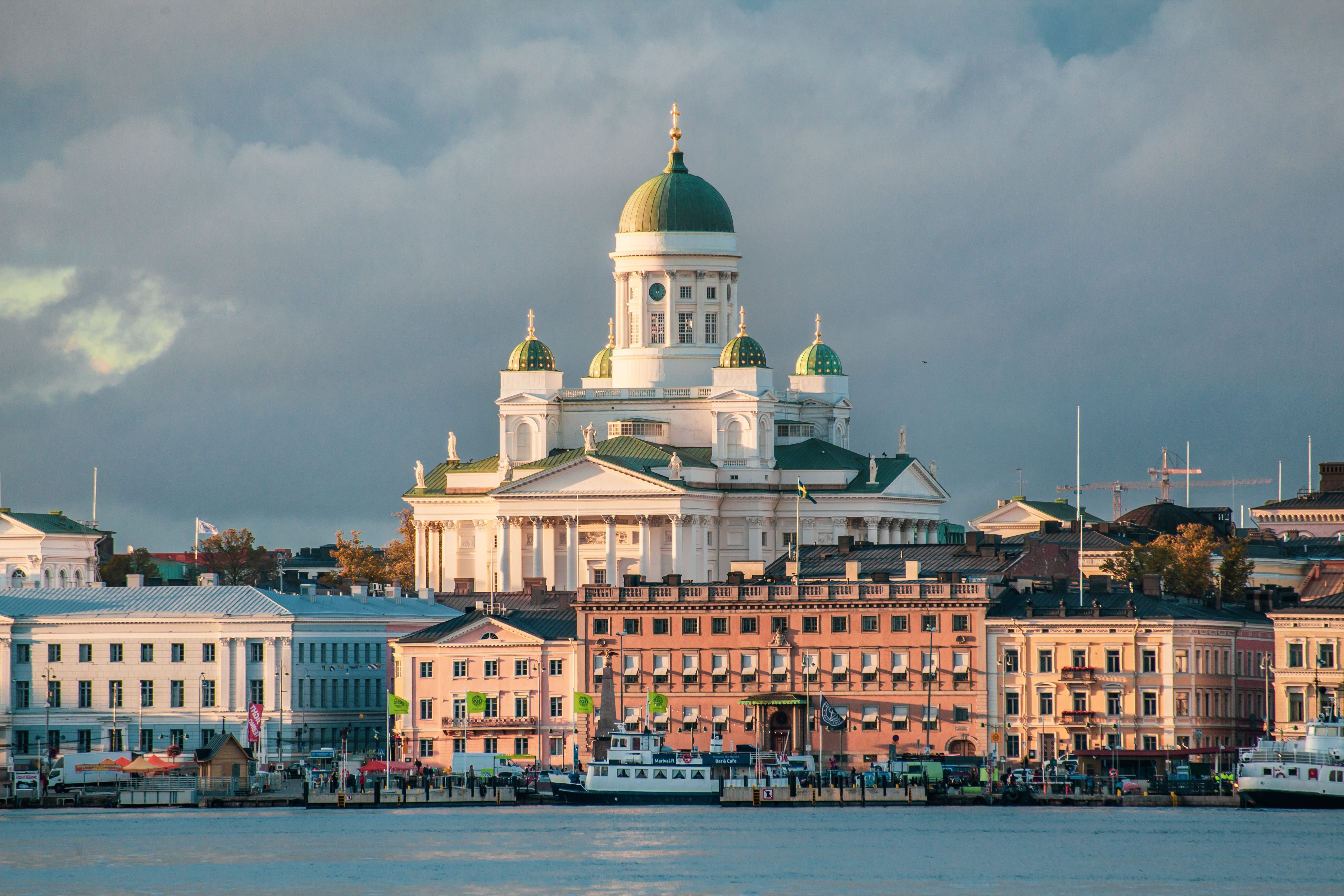 body, sea, no people, city, helsinki cathedral, white, water, worship, spirituality, outdoors, mosque, building, travel, architecture, helsinki, nature, HD Wallpaper