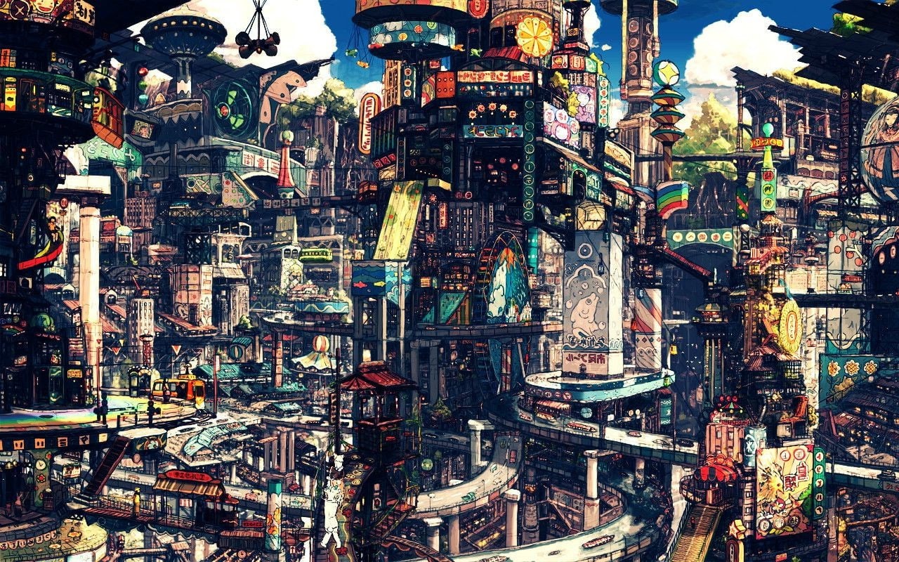 retail, market, city, outdoors, no people, large group of objects, for sale, building exterior, Imperial Boy, day, digital art, architecture, arrangement, HD Wallpaper