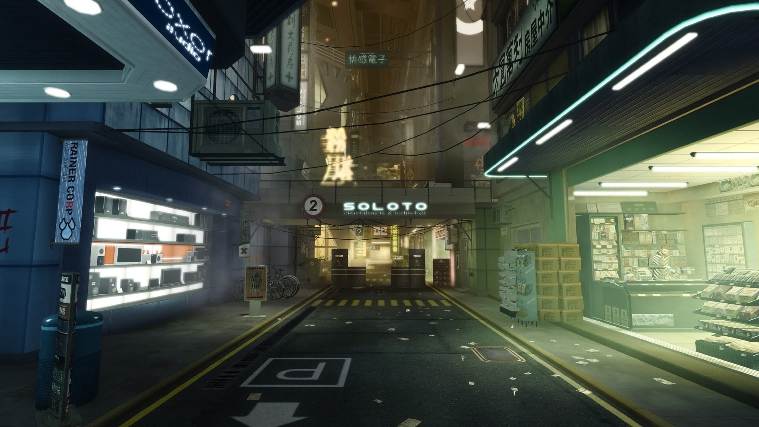 urban, 2K, city, Deus Ex: Human Revolution, video games, HD Wallpaper