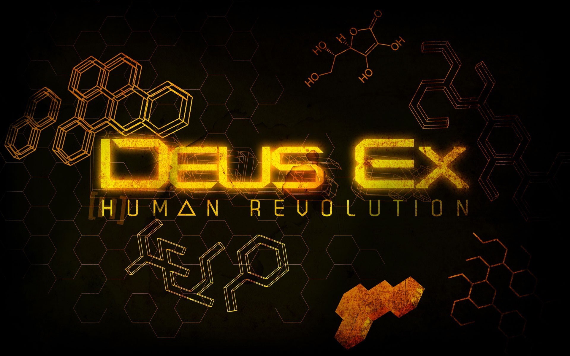 technology, finance, sign, no people, night, luminosity, message, text, cyberspace, Deus Ex: Human Revolution, 1080P, neon, number, western script, data, HD Wallpaper