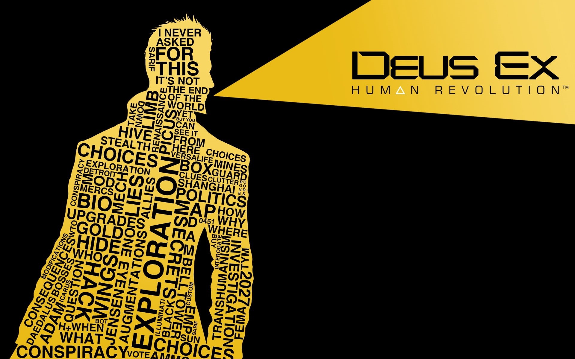 human, font, communication, text, yellow, graphics, indoors, script, studio shot, western script, capital letter, revolution, low angle view, illuminated, HD Wallpaper