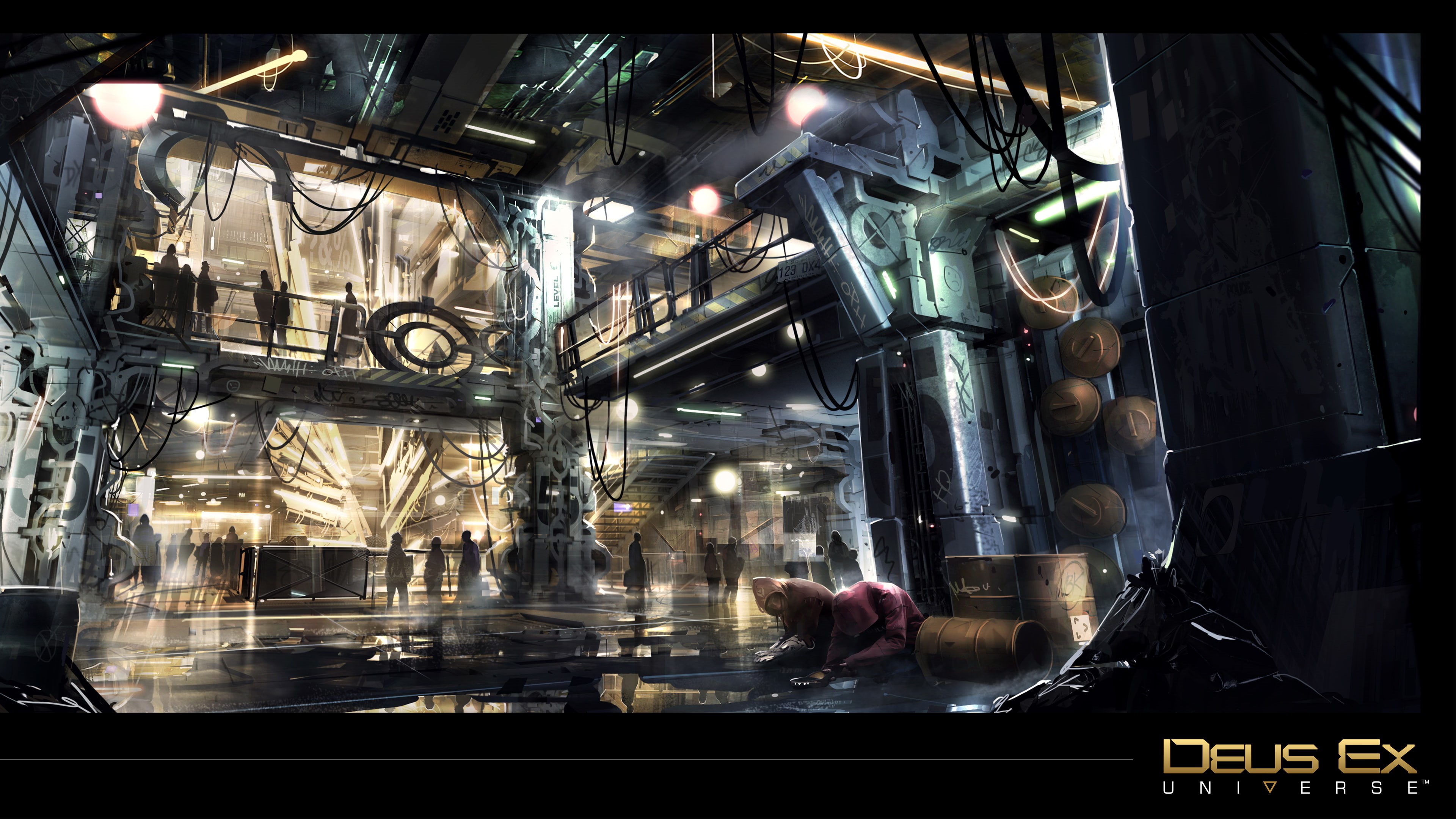 divided, ex, 4K, mankind, deus, HD Wallpaper