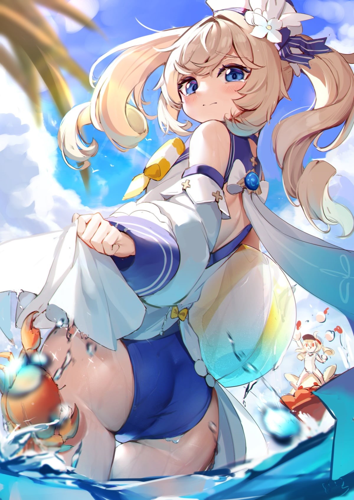anime girls, 720P, Genshin Impact, barbara (genshin impact), Phone HD Wallpaper